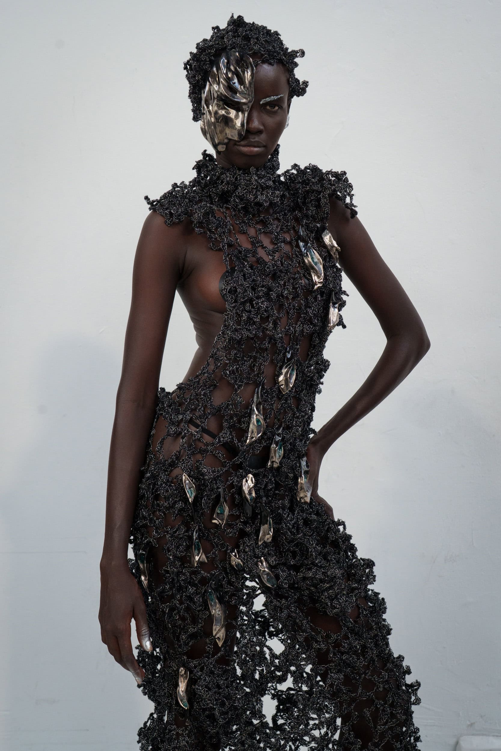 Yuima Nakazato Fall 2025 Couture Fashion Show Backstage