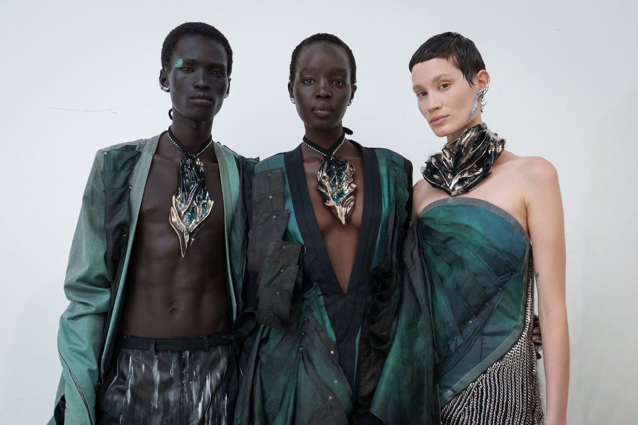 Yuima Nakazato Fall 2025 Couture Fashion Show Backstage