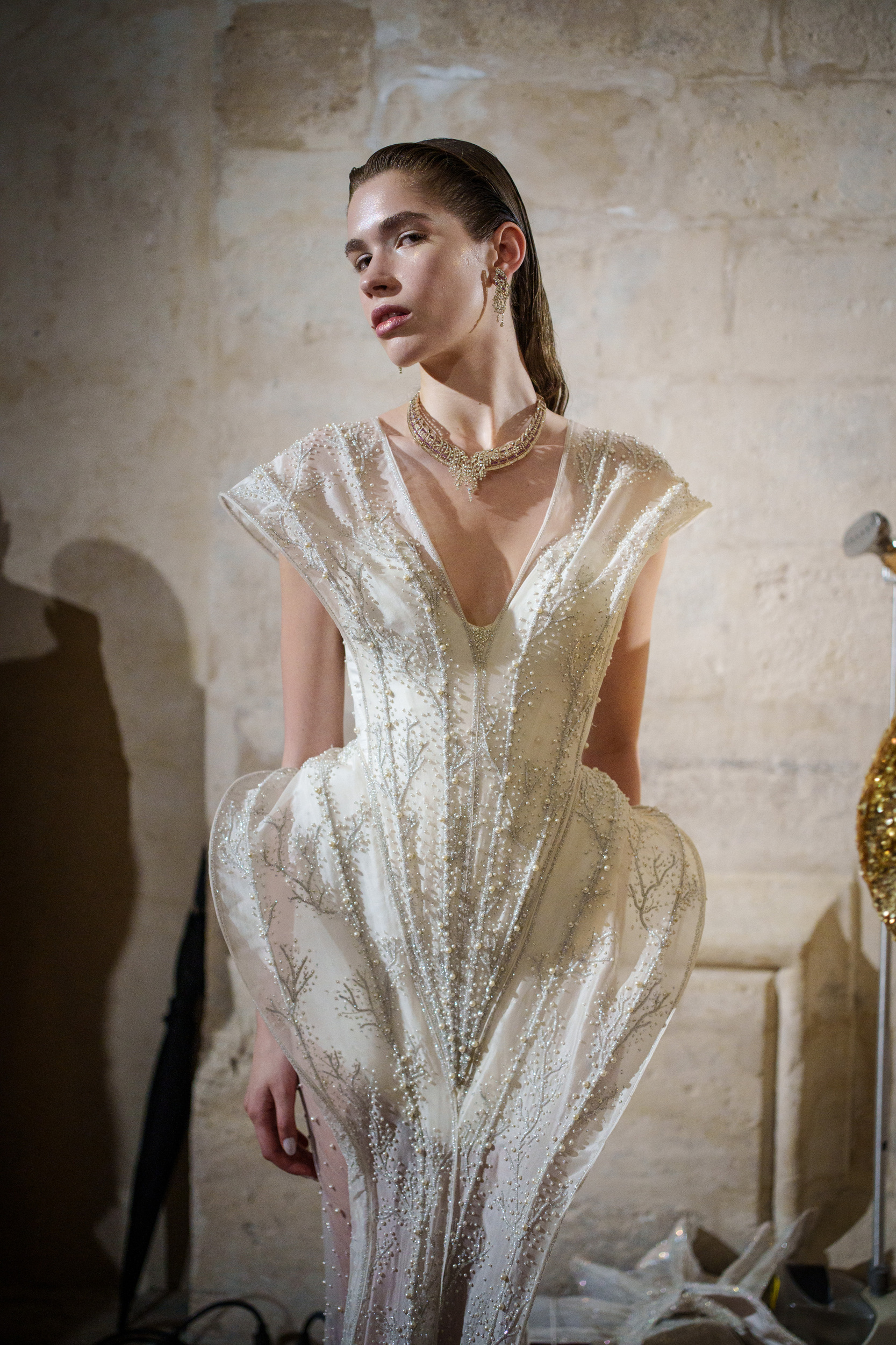 Rahul Mishra Spring 2026 Couture Fashion Show Backstage