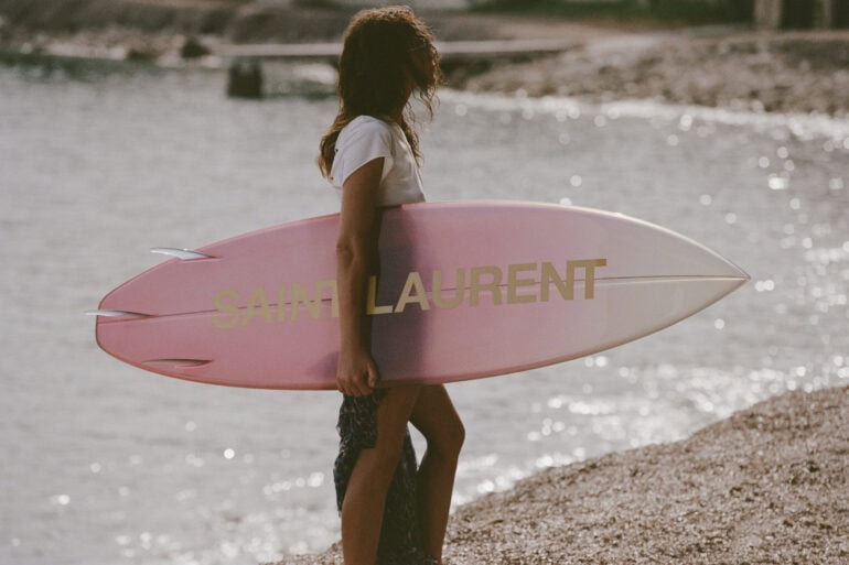 Saint Laurent 'Shades of Summer' 2025 Fashion Ad Campaign