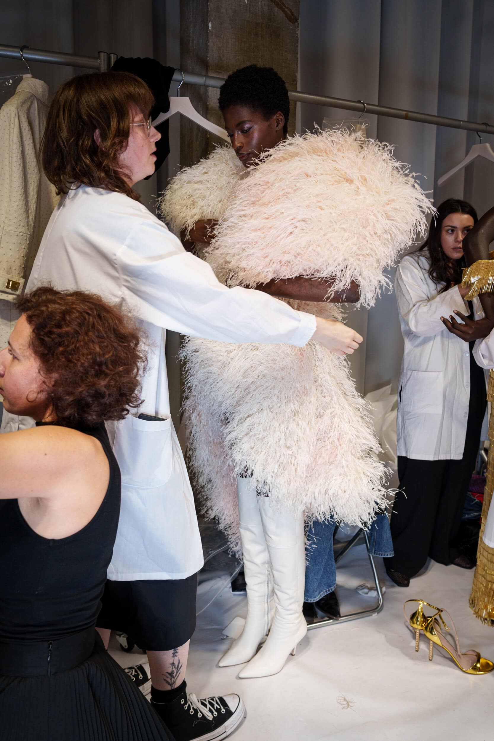 Tamara Ralph Spring 2026 Couture Fashion Show Backstage