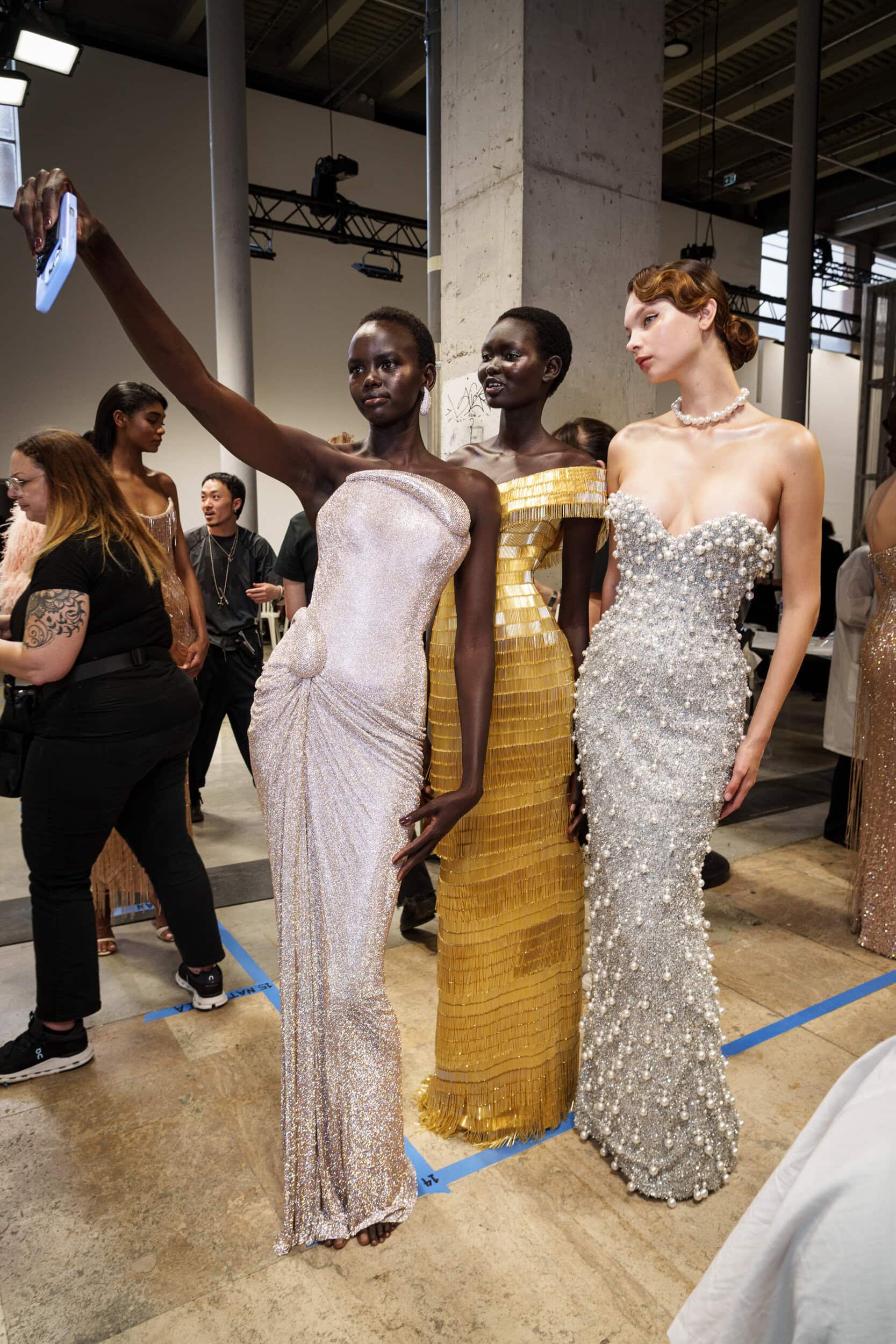 Tamara Ralph Spring 2026 Couture Fashion Show Backstage