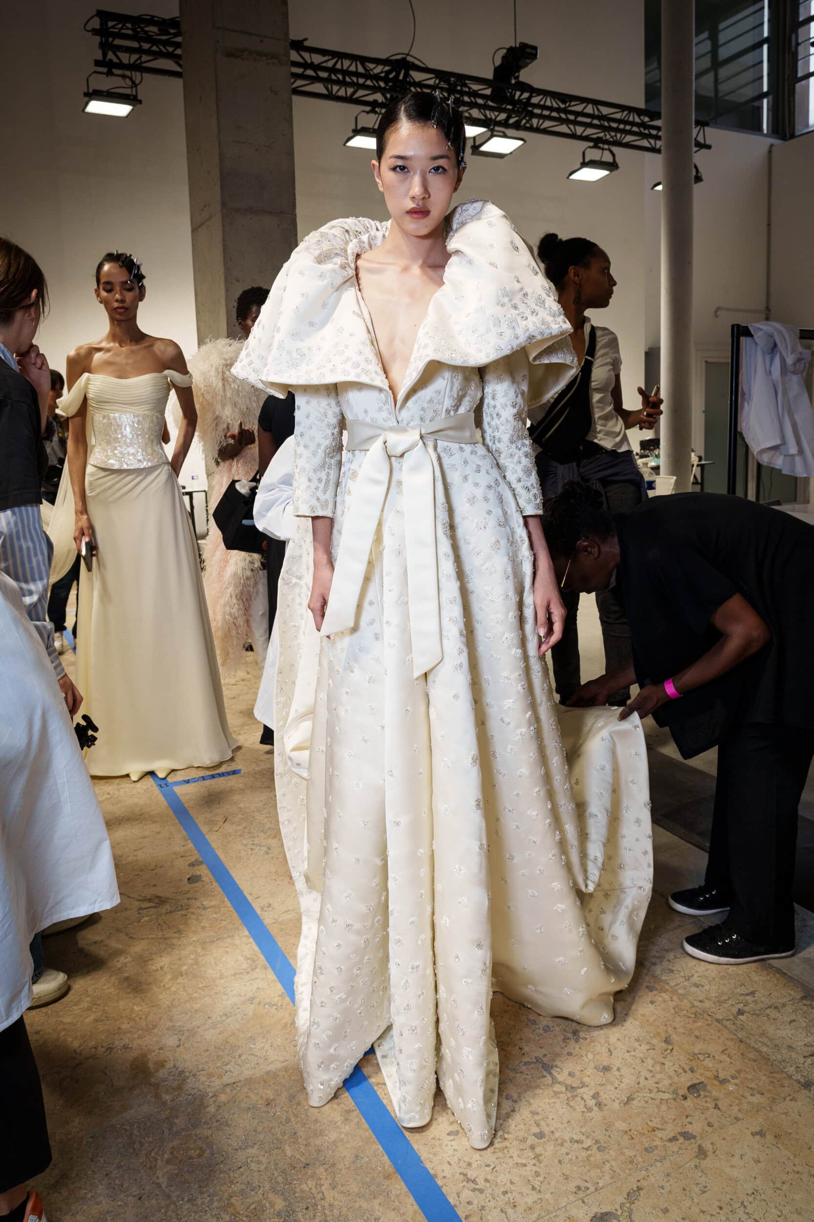 Tamara Ralph Spring 2026 Couture Fashion Show Backstage