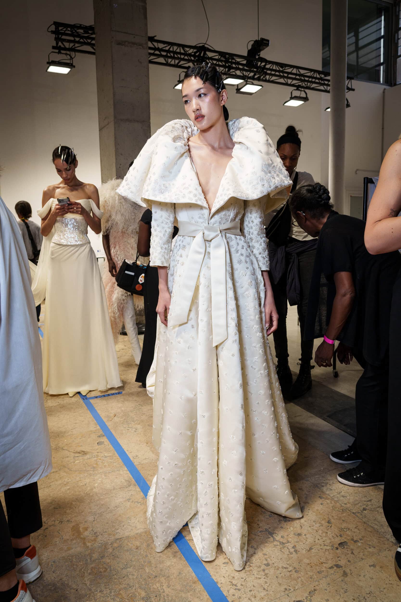 Tamara Ralph Spring 2026 Couture Fashion Show Backstage