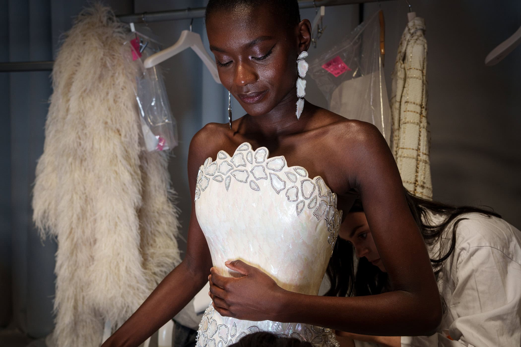 Tamara Ralph Spring 2026 Couture Fashion Show Backstage