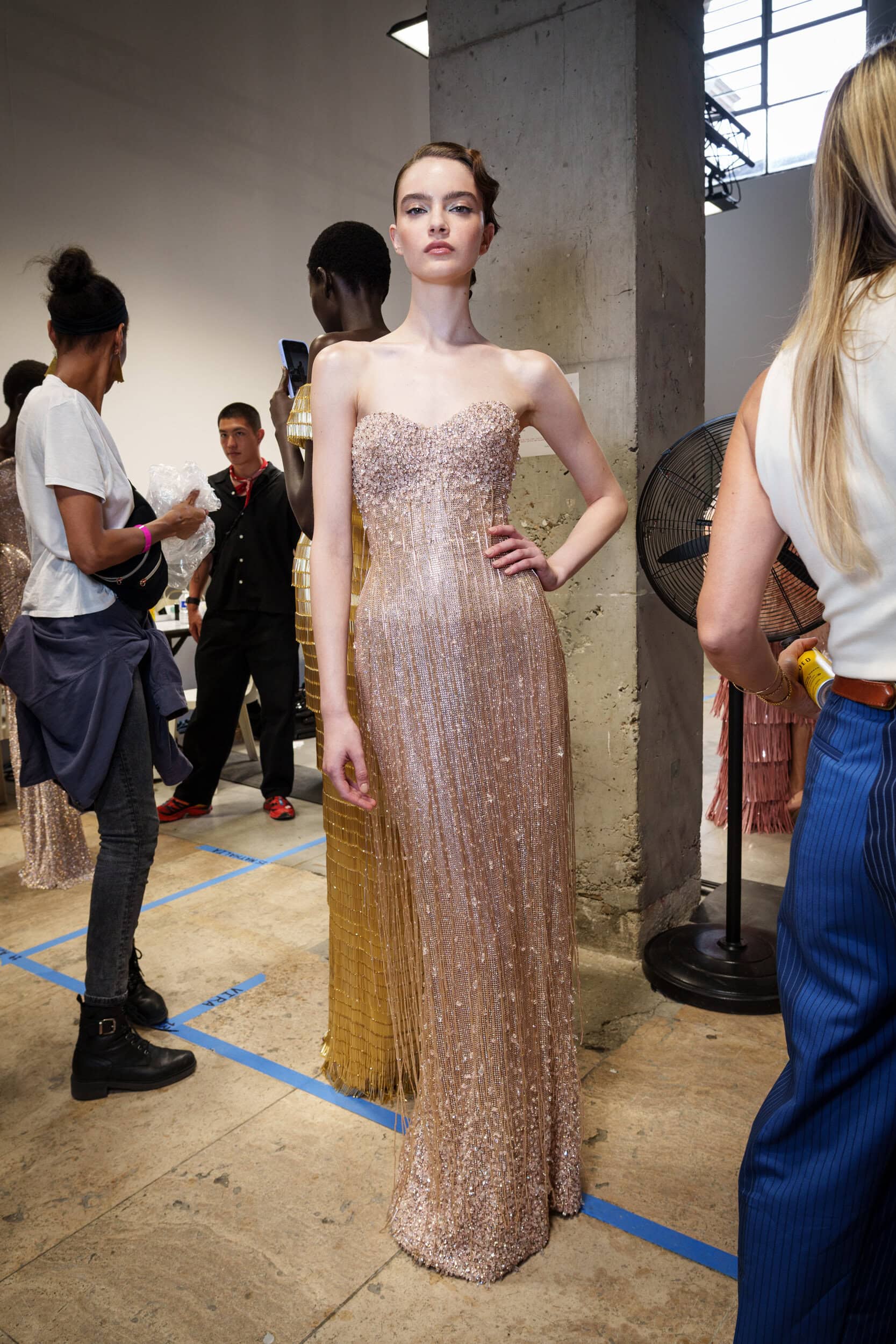 Tamara Ralph Spring 2026 Couture Fashion Show Backstage