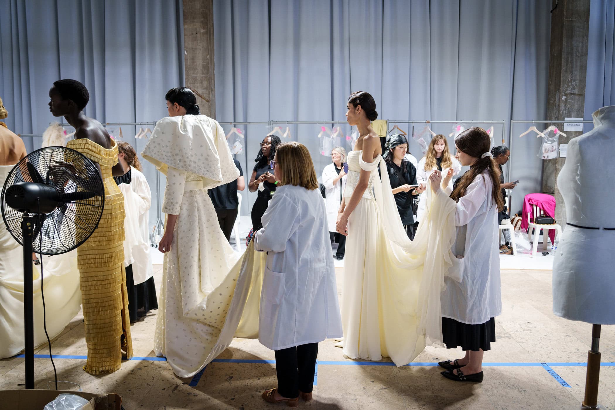 Tamara Ralph Spring 2026 Couture Fashion Show Backstage