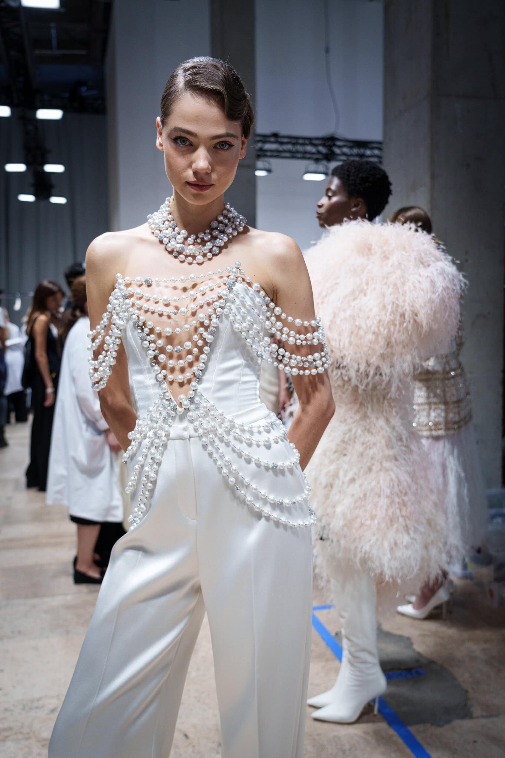 Tamara Ralph Spring 2026 Couture Fashion Show Backstage