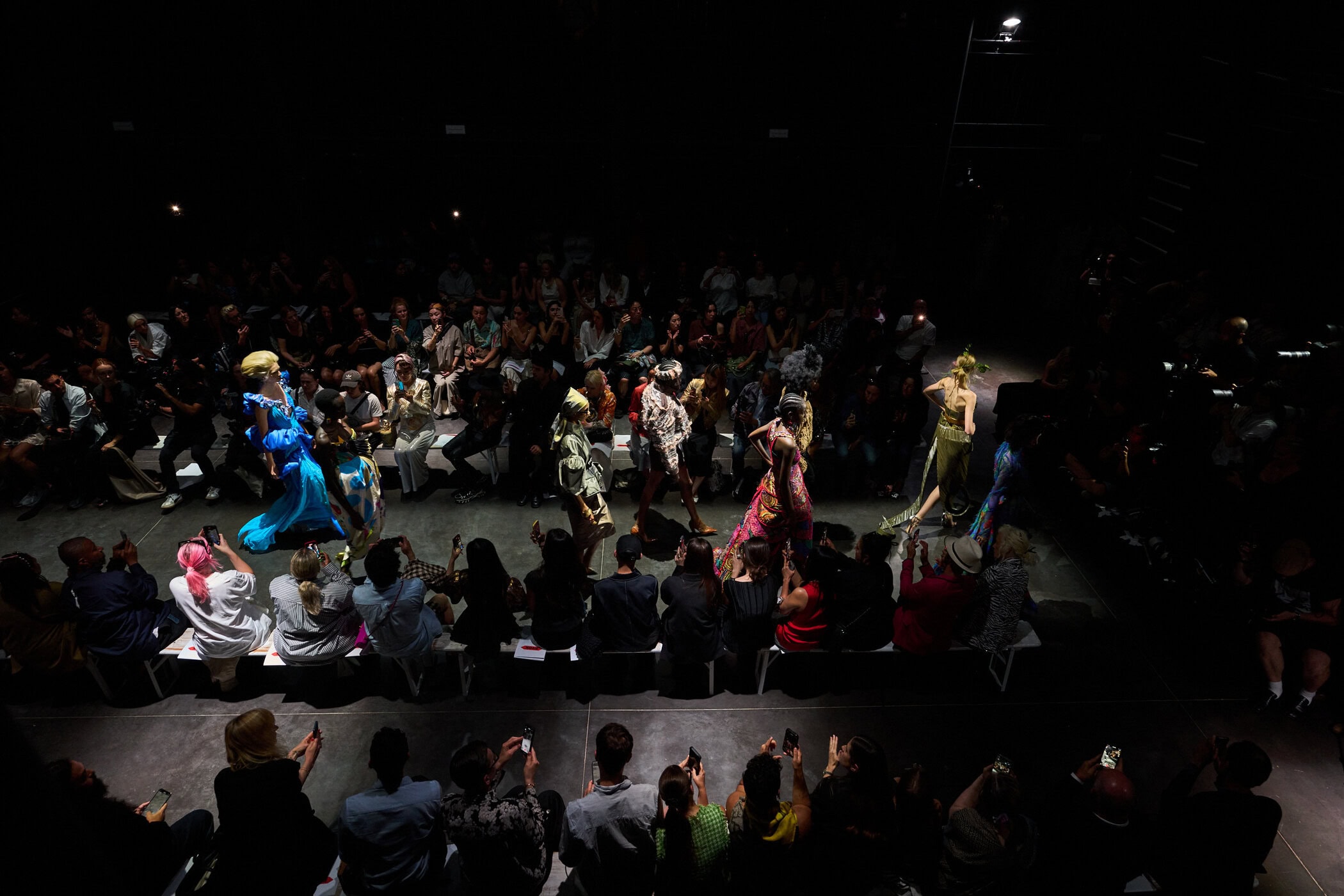 Rvdk Ronald Van Der Kemp Fall 2025 Couture Fashion Show Atmosphere