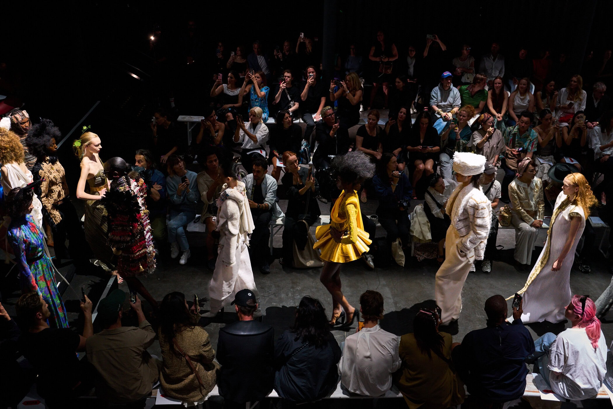 Rvdk Ronald Van Der Kemp Fall 2025 Couture Fashion Show Atmosphere