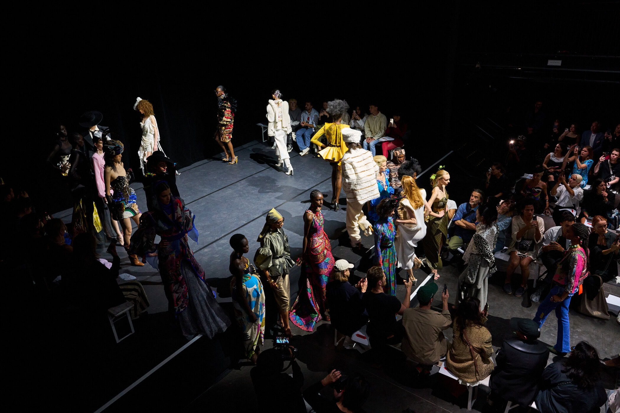 Rvdk Ronald Van Der Kemp Fall 2025 Couture Fashion Show Atmosphere