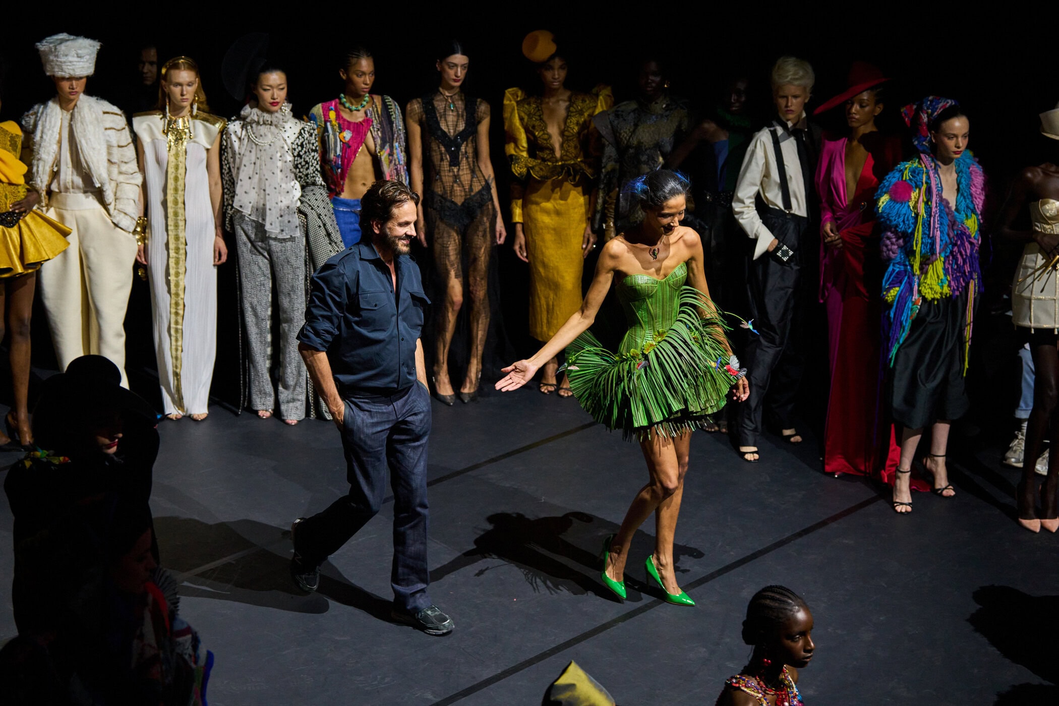 Rvdk Ronald Van Der Kemp Fall 2025 Couture Fashion Show Atmosphere