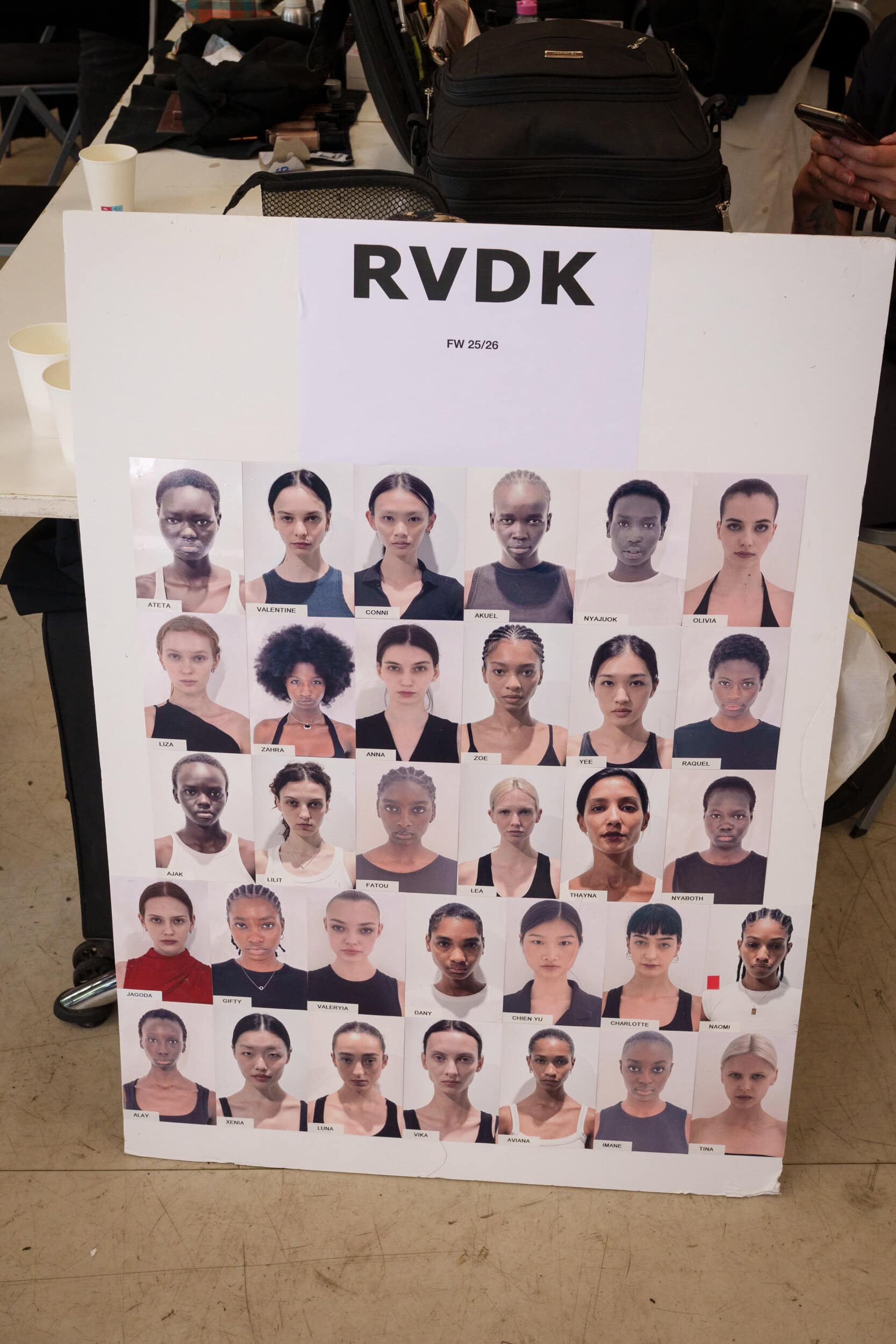 Rvdk Ronald Van Der Kemp Fall 2025 Couture Fashion Show Backstage