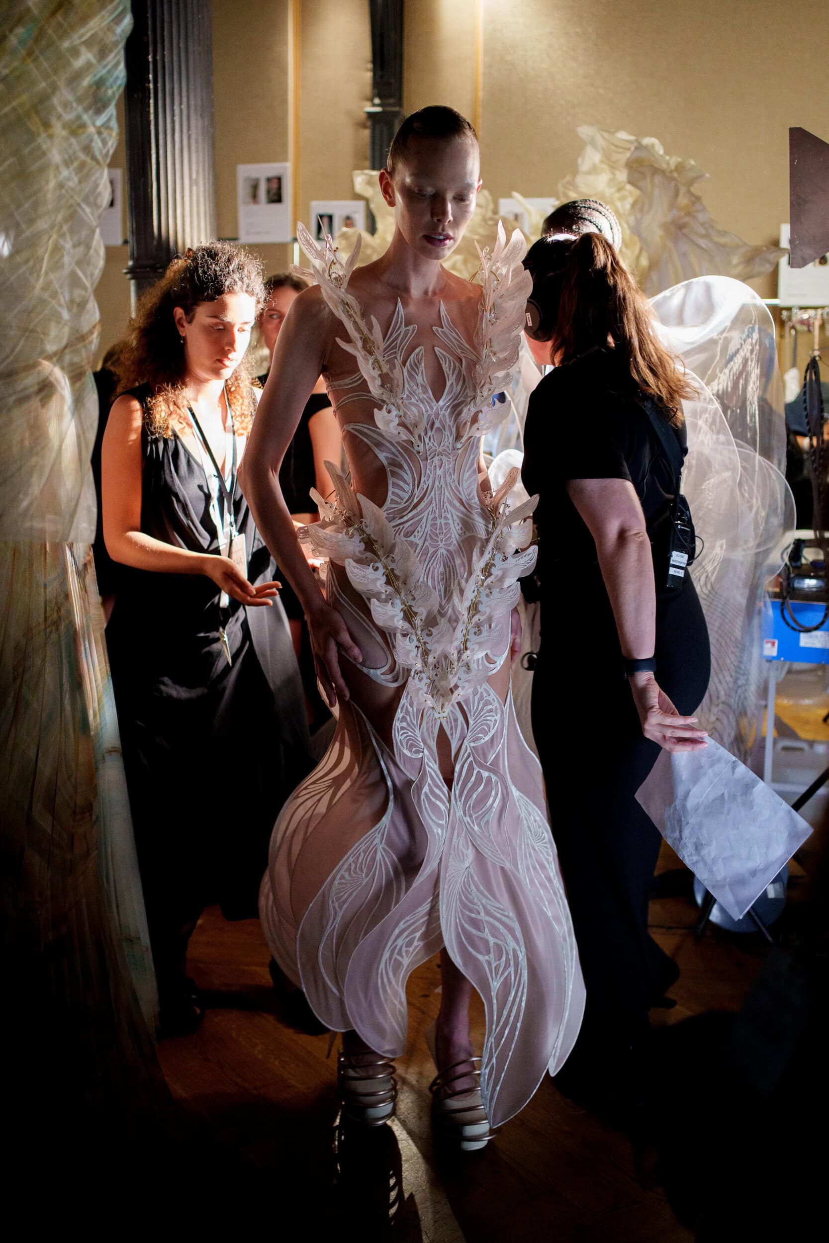 Iris Van Herpen Spring 2026 Couture Fashion Show Backstage