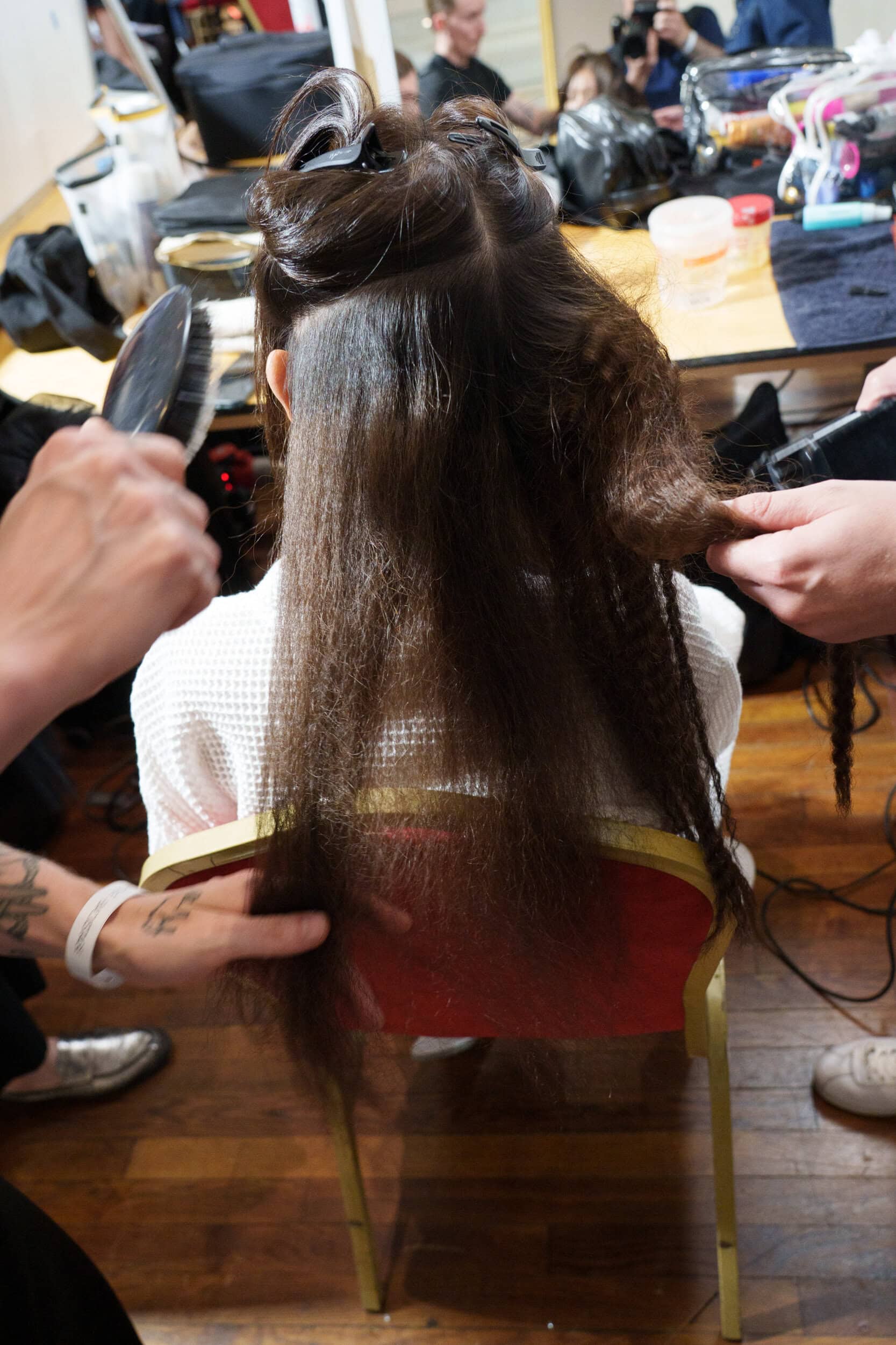 Viktor & Rolf Fall 2025 Couture Fashion Show Backstage