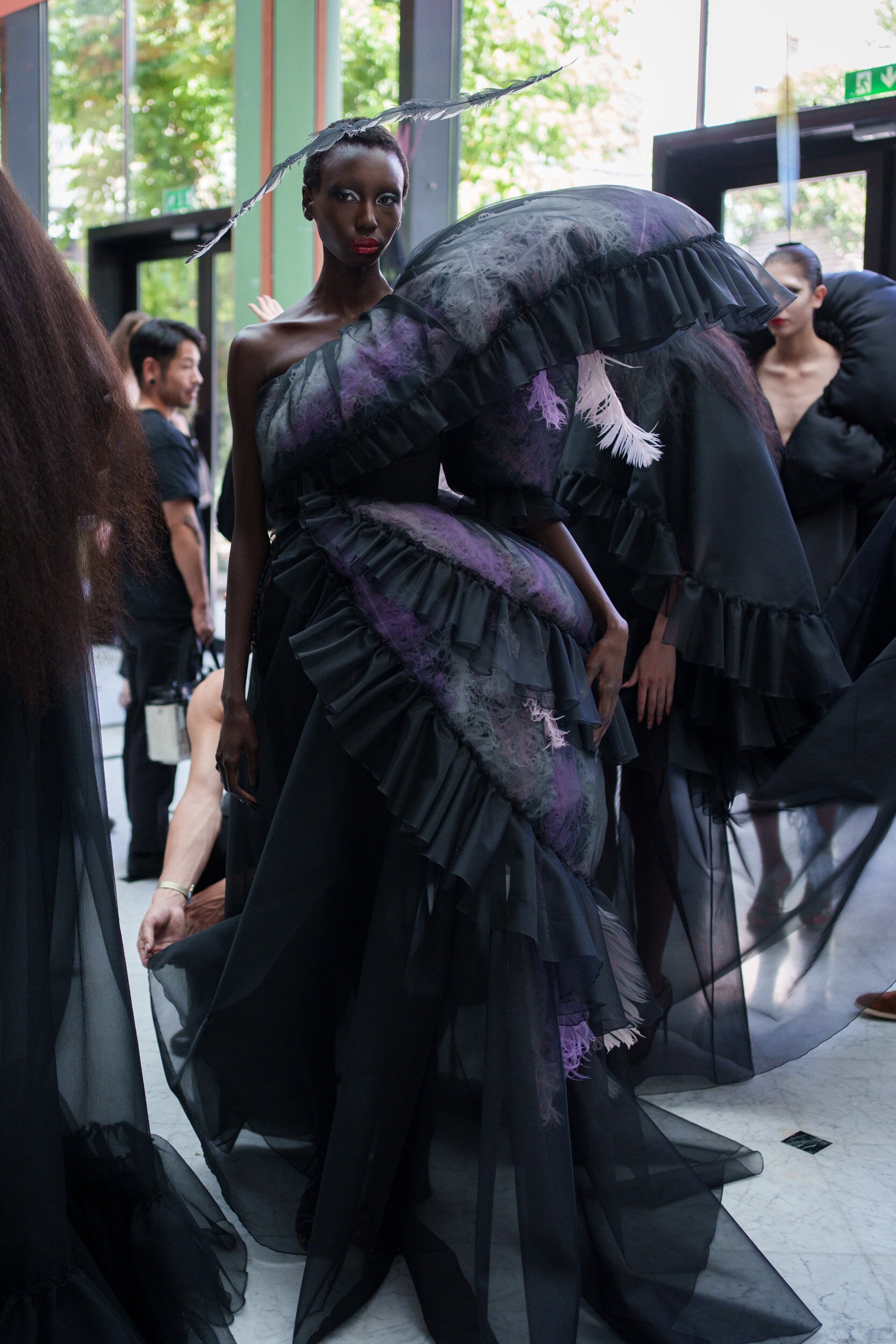 Viktor & Rolf Fall 2025 Couture Fashion Show Backstage