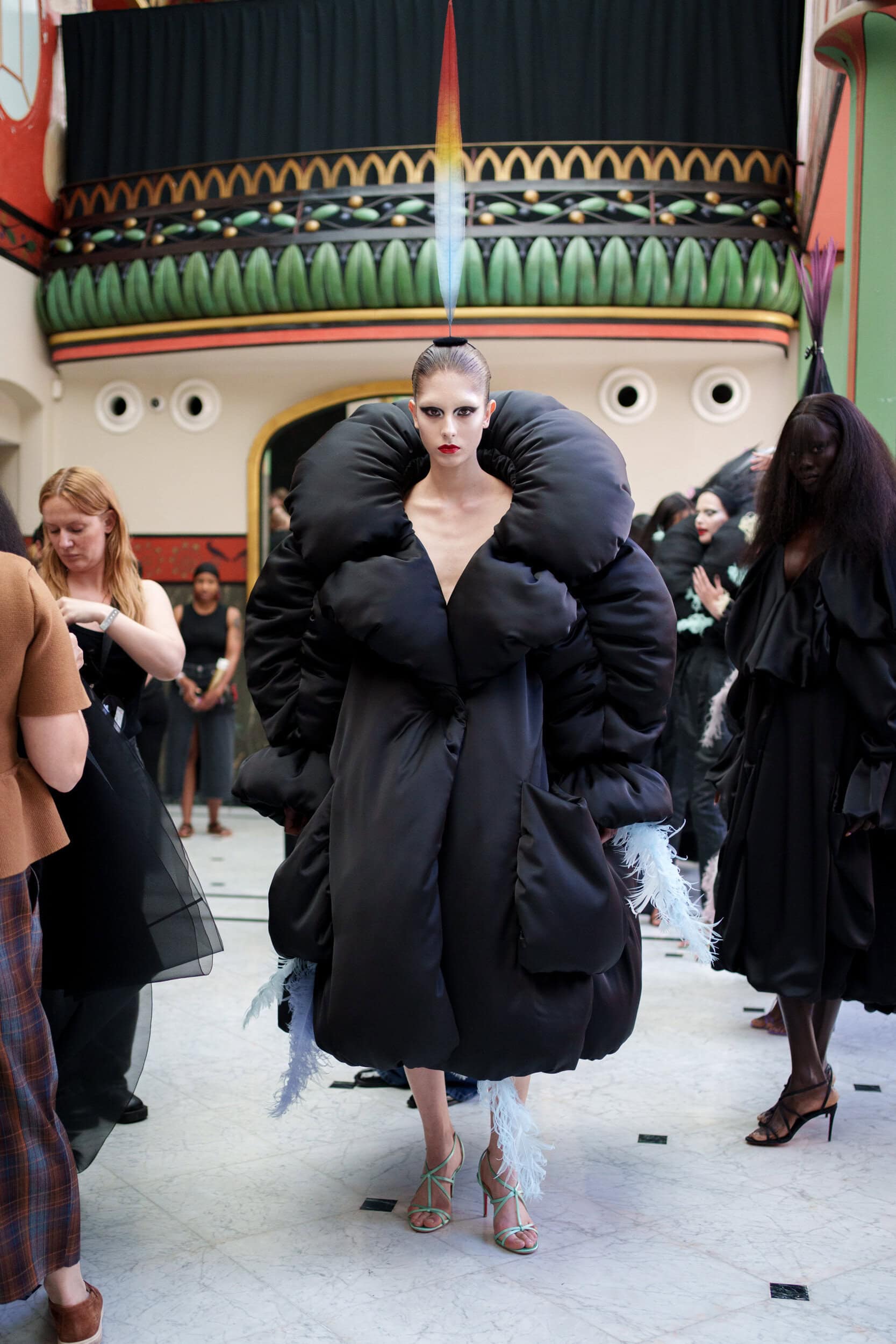 Viktor & Rolf Fall 2025 Couture Fashion Show Backstage
