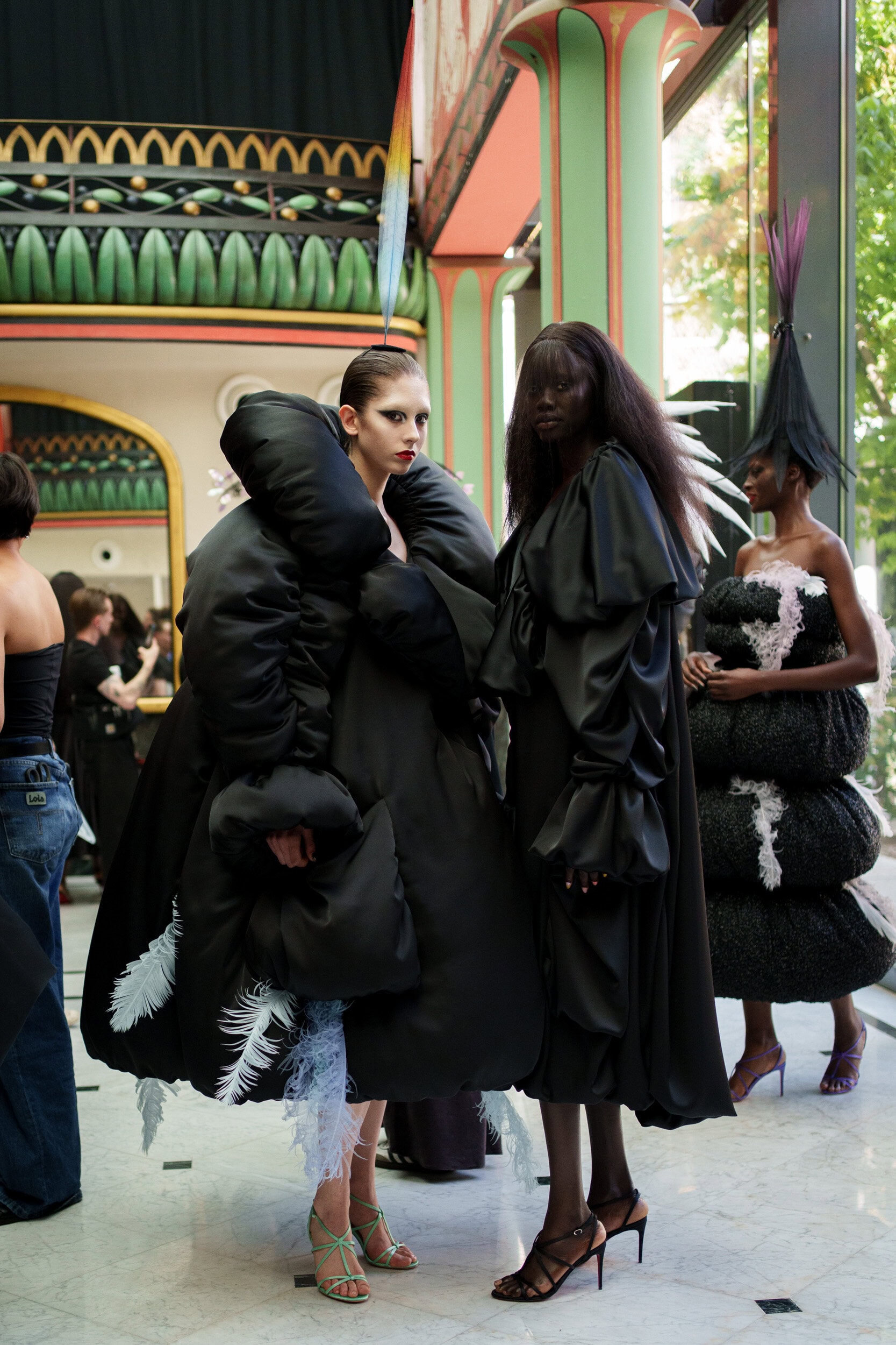 Viktor & Rolf Fall 2025 Couture Fashion Show Backstage