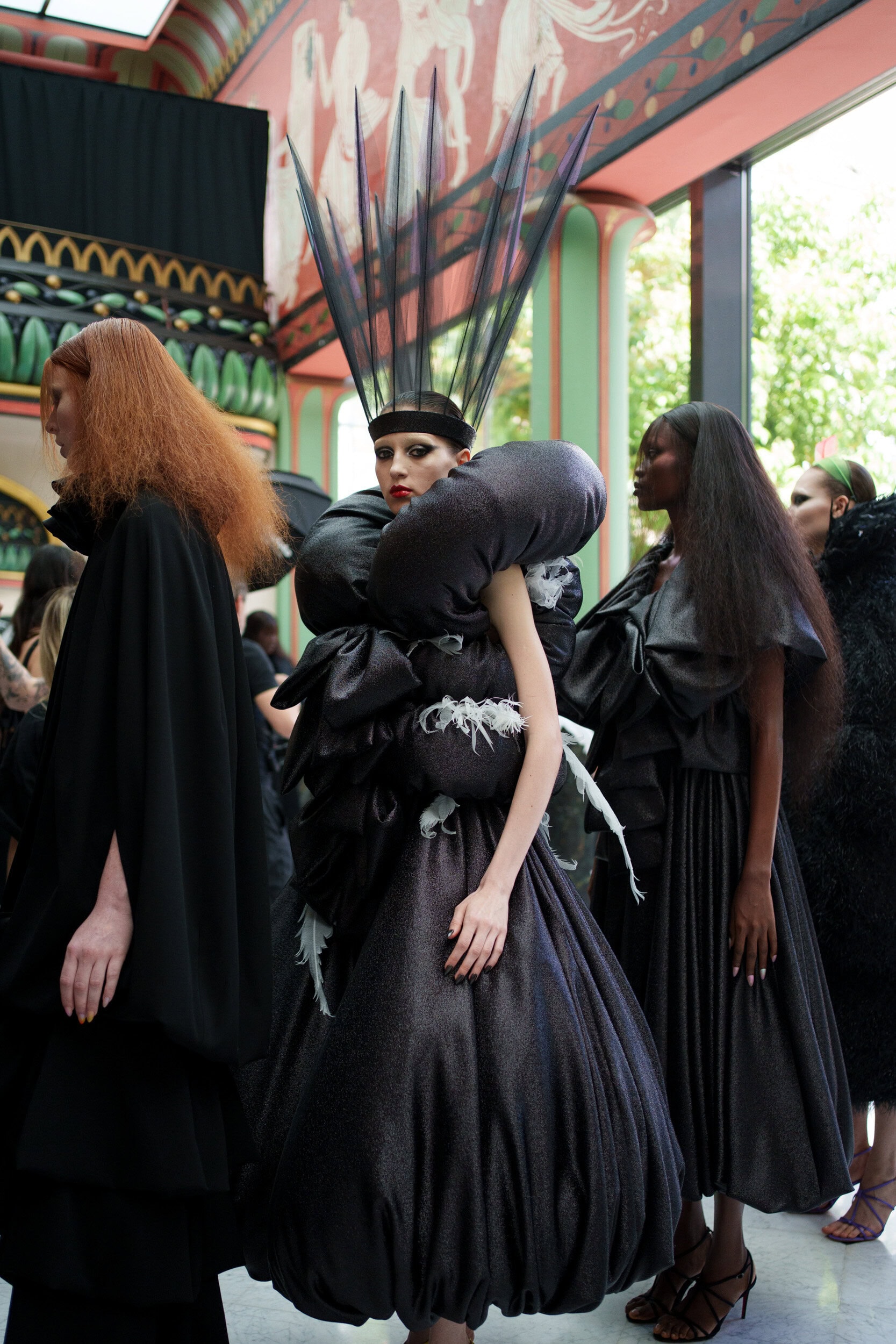 Viktor & Rolf Fall 2025 Couture Fashion Show Backstage