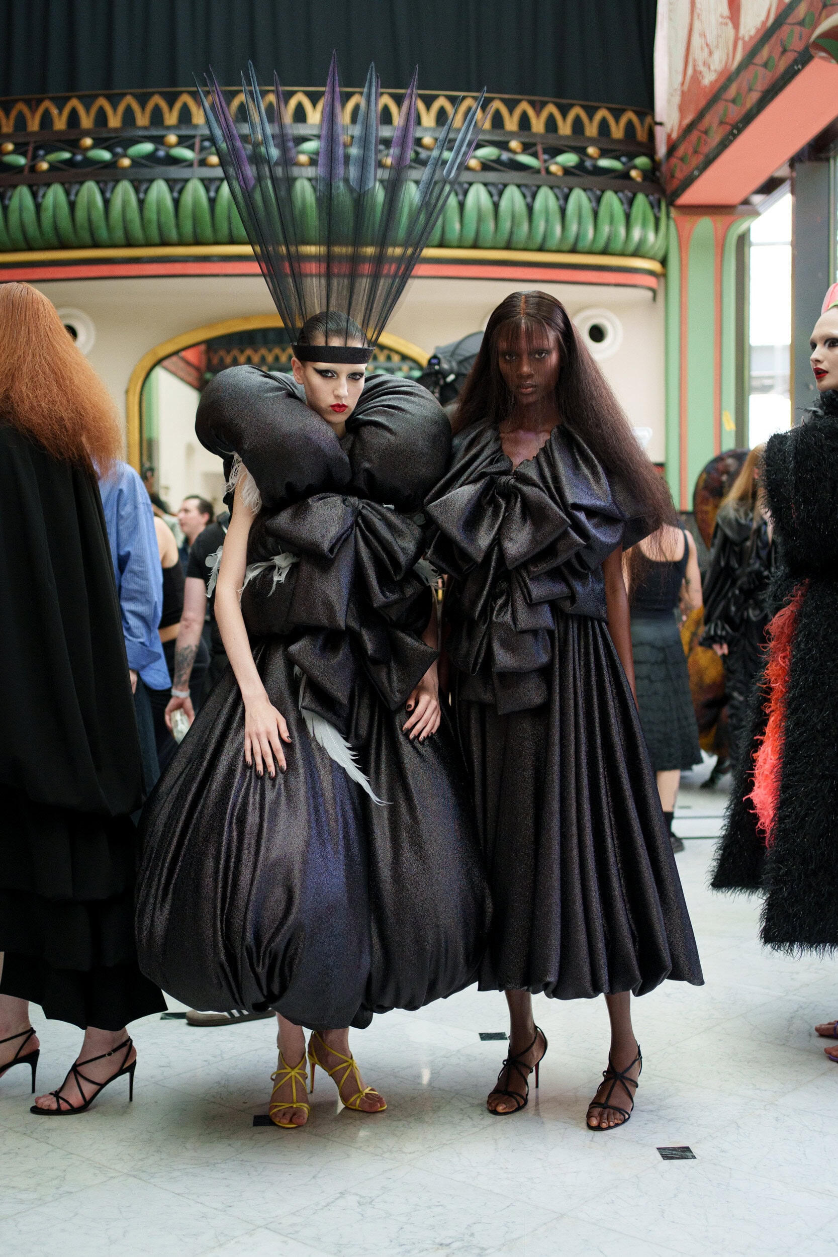 Viktor & Rolf Fall 2025 Couture Fashion Show Backstage