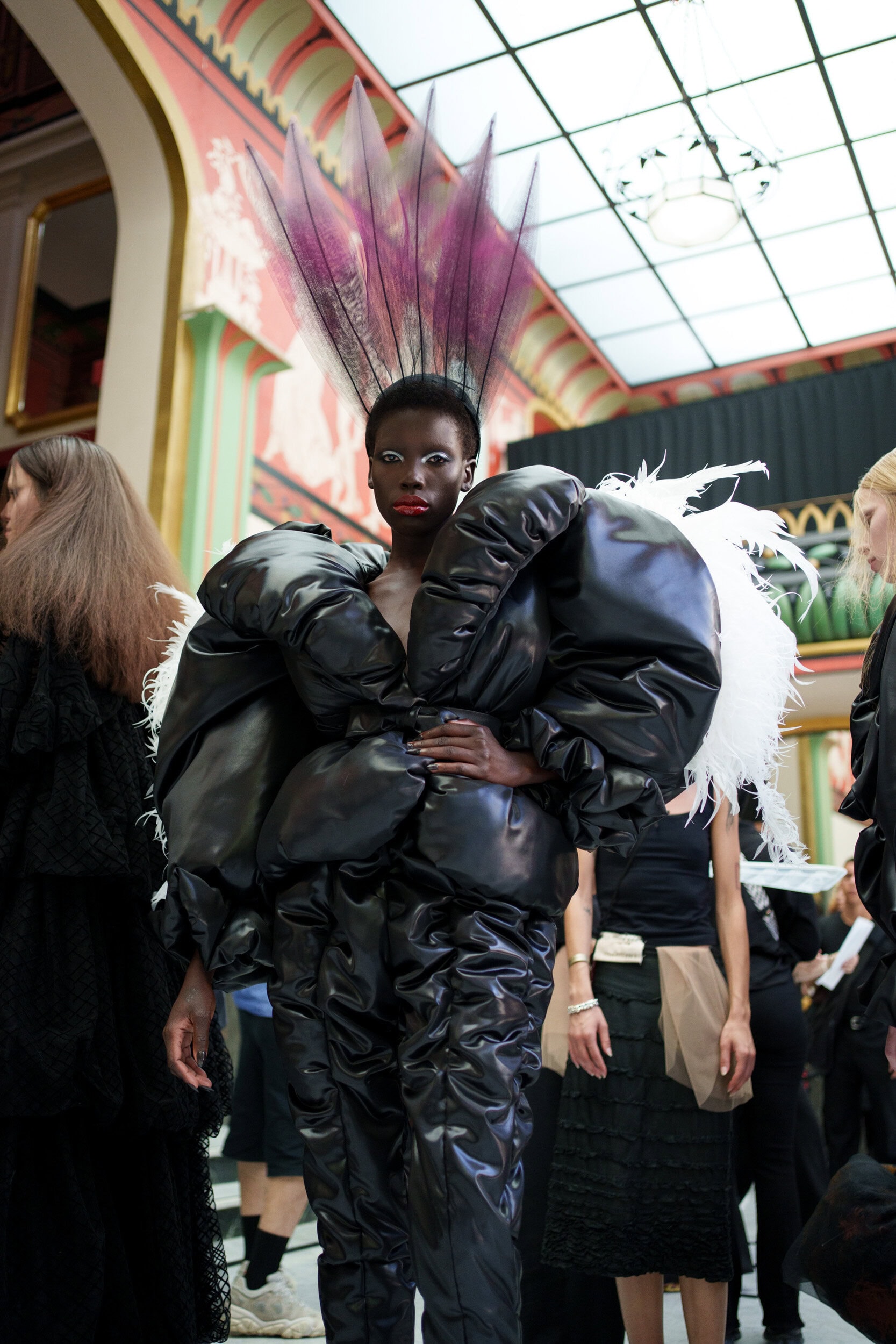Viktor & Rolf Fall 2025 Couture Fashion Show Backstage