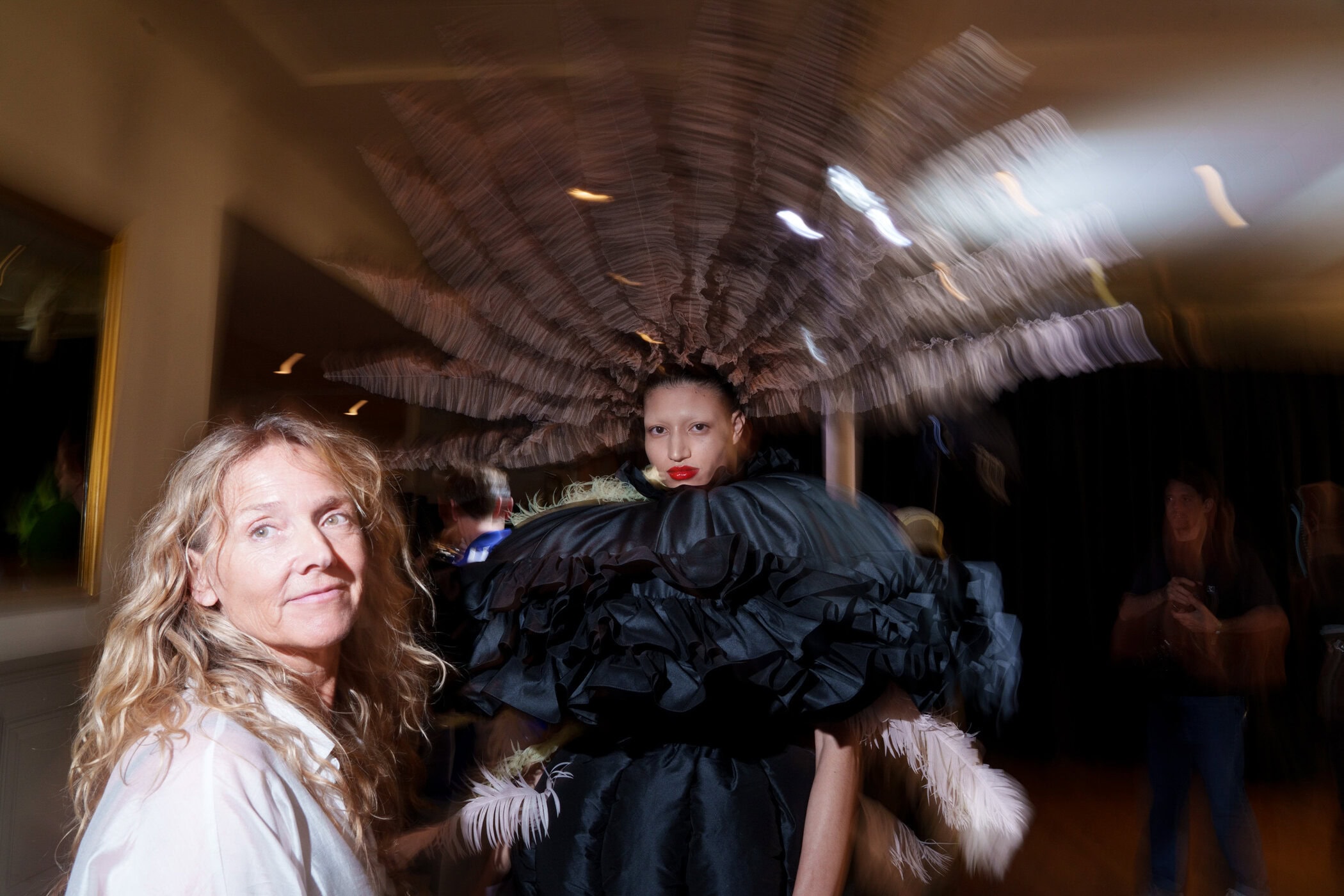 Viktor & Rolf Fall 2025 Couture Fashion Show Backstage