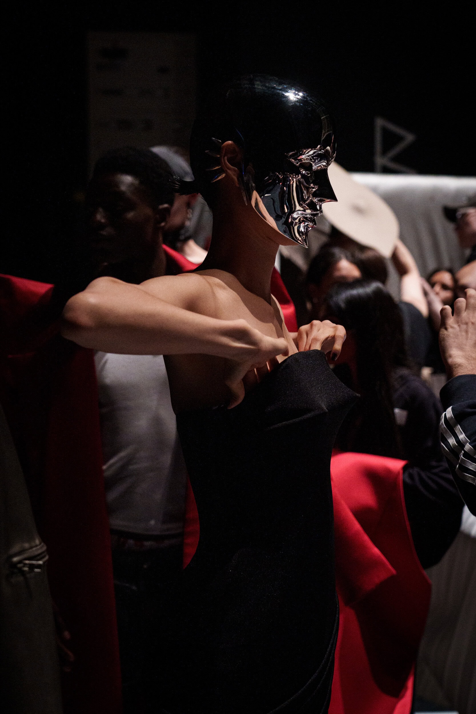Robert Wun Fall 2025 Couture Fashion Show Backstage