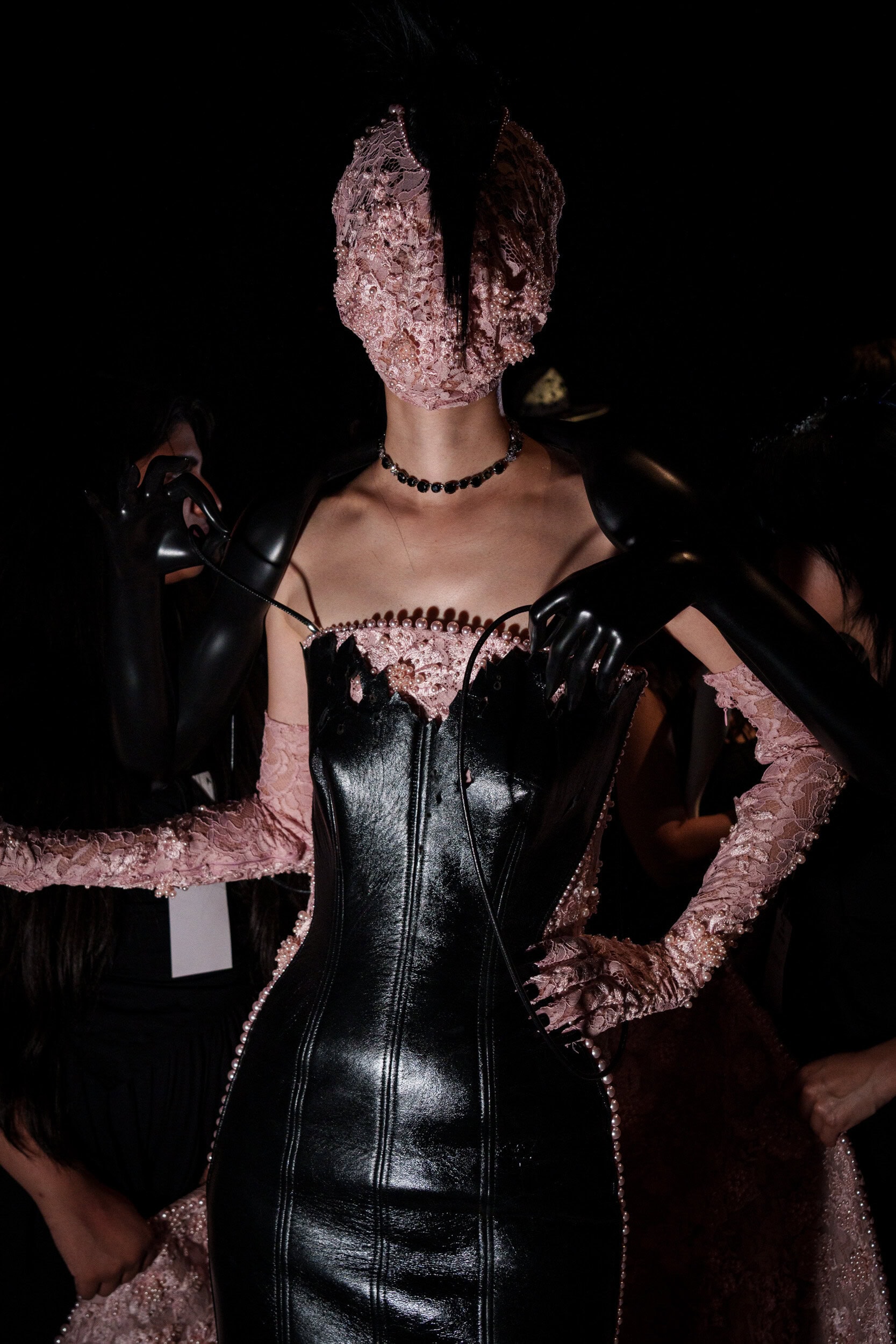 Robert Wun Fall 2025 Couture Fashion Show Backstage