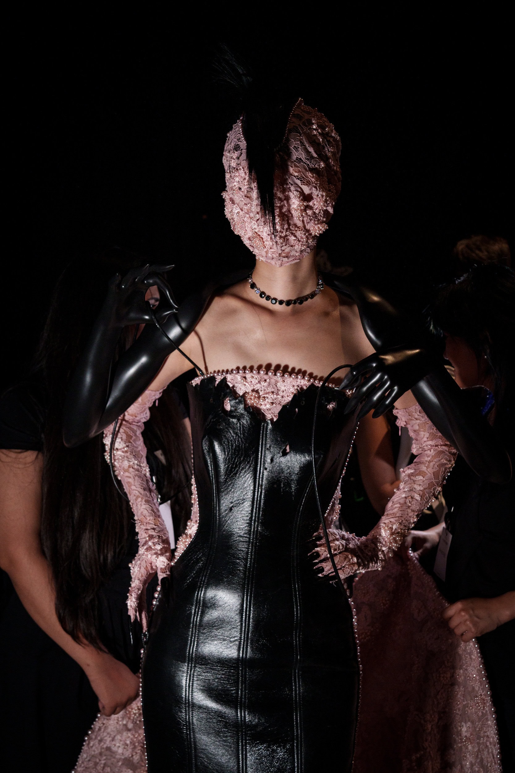 Robert Wun Fall 2025 Couture Fashion Show Backstage