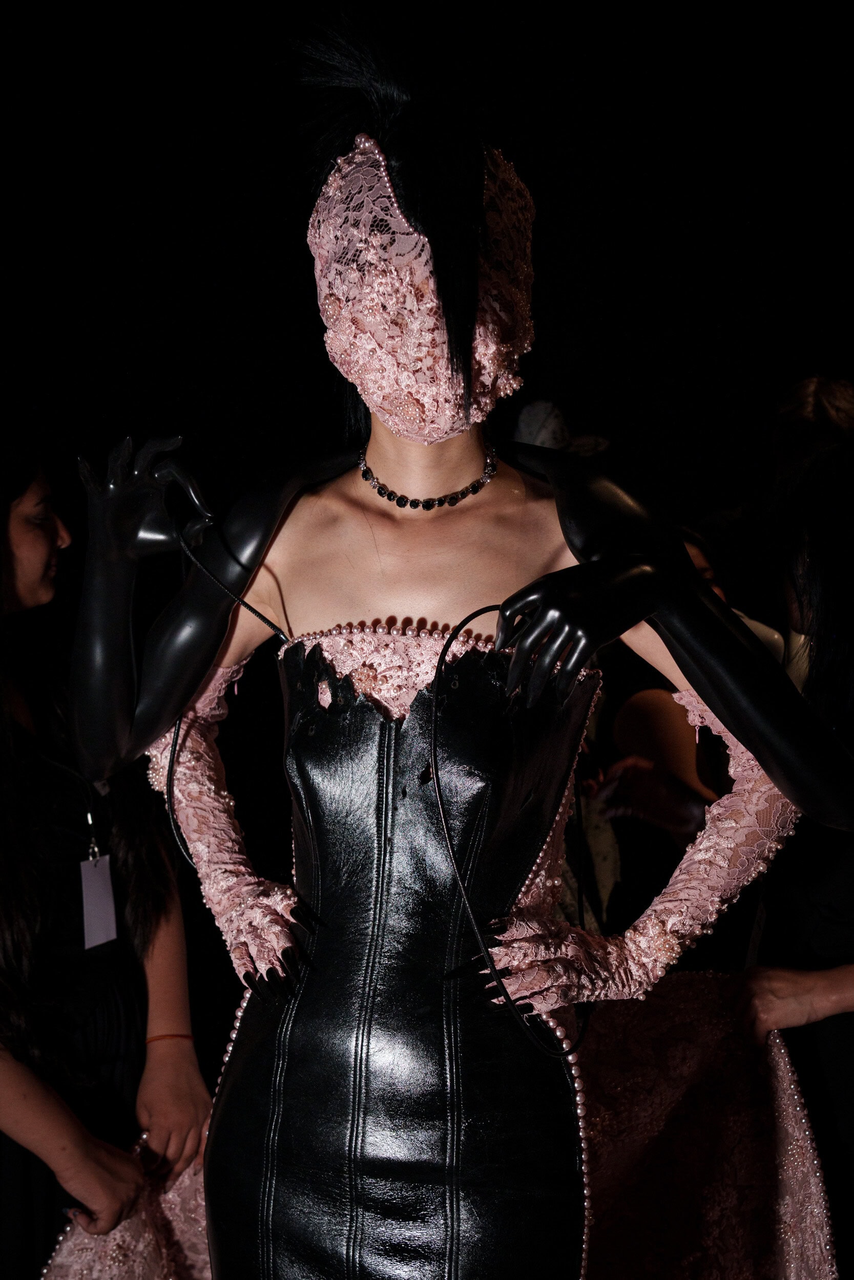 Robert Wun Fall 2025 Couture Fashion Show Backstage
