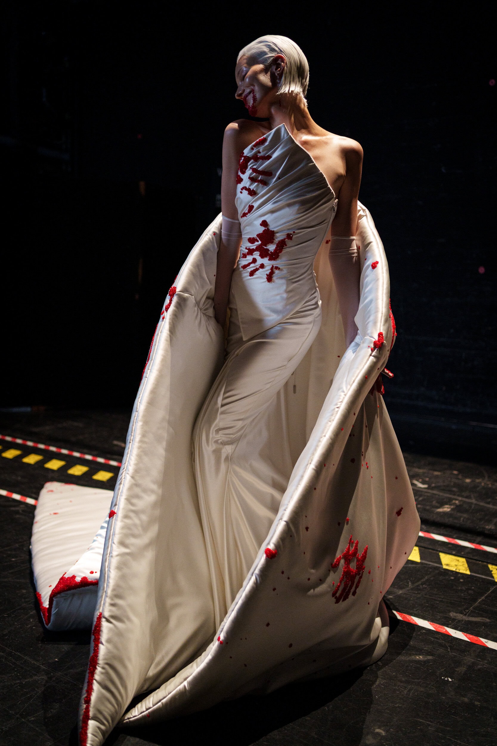 Robert Wun Fall 2025 Couture Fashion Show Backstage