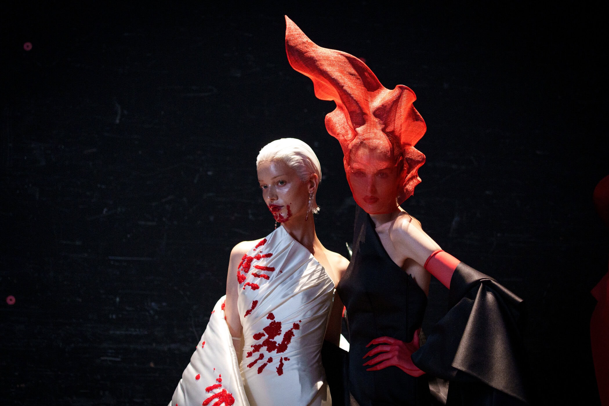 Robert Wun Fall 2025 Couture Fashion Show Backstage