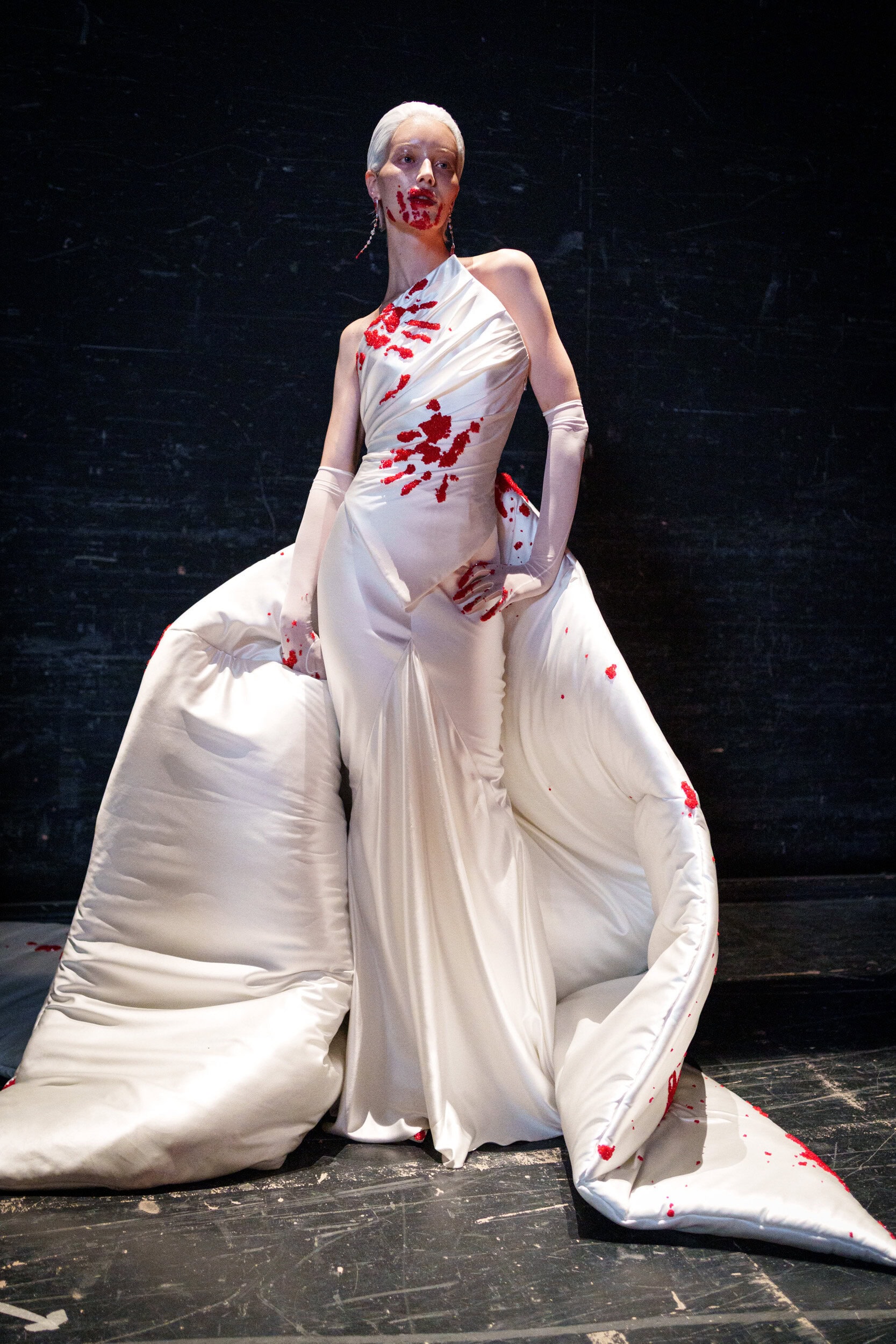 Robert Wun Fall 2025 Couture Fashion Show Backstage