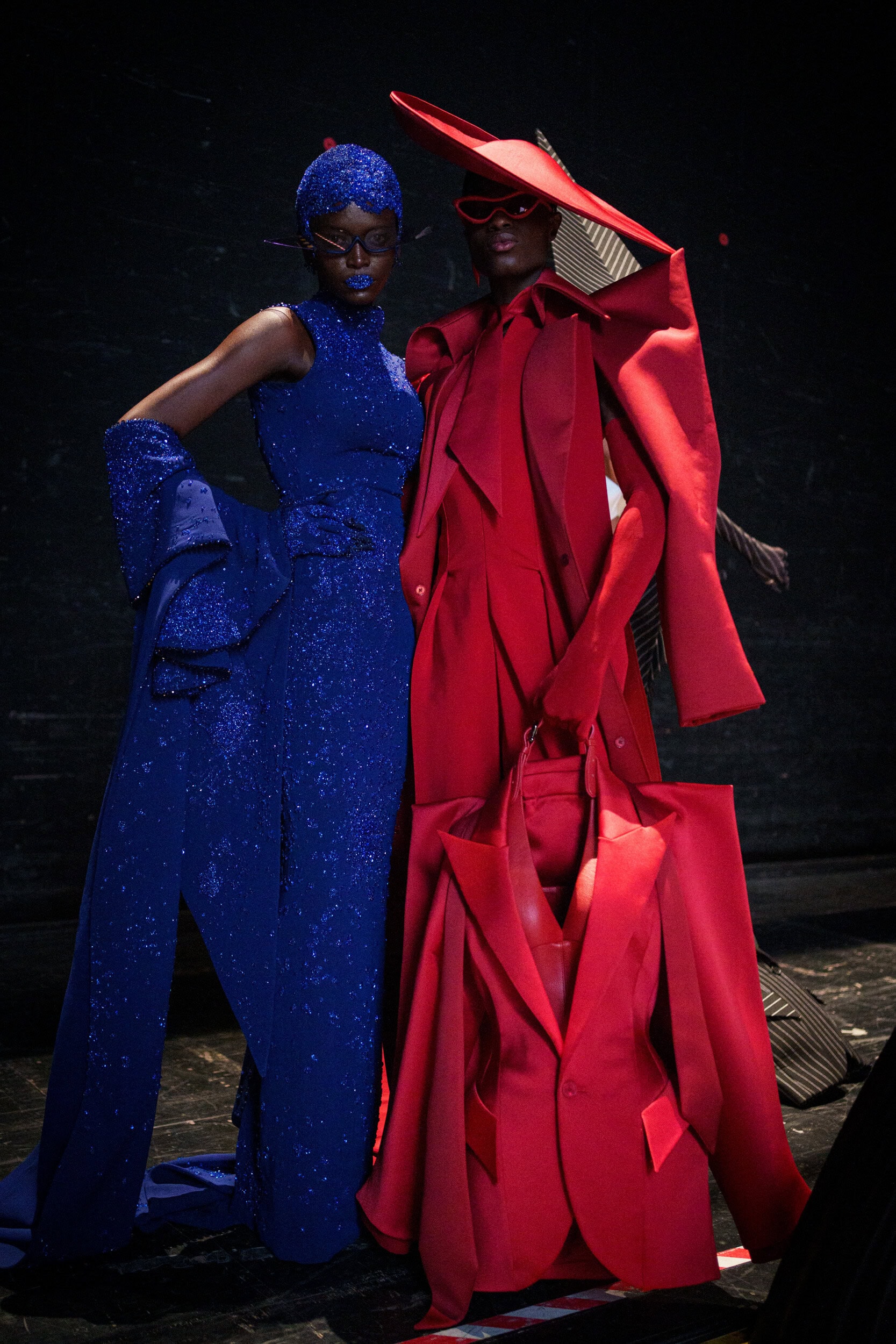 Robert Wun Fall 2025 Couture Fashion Show Backstage