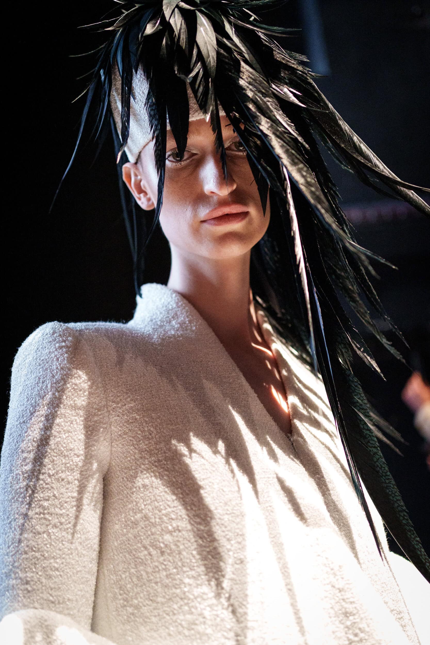 Robert Wun Fall 2025 Couture Fashion Show Backstage