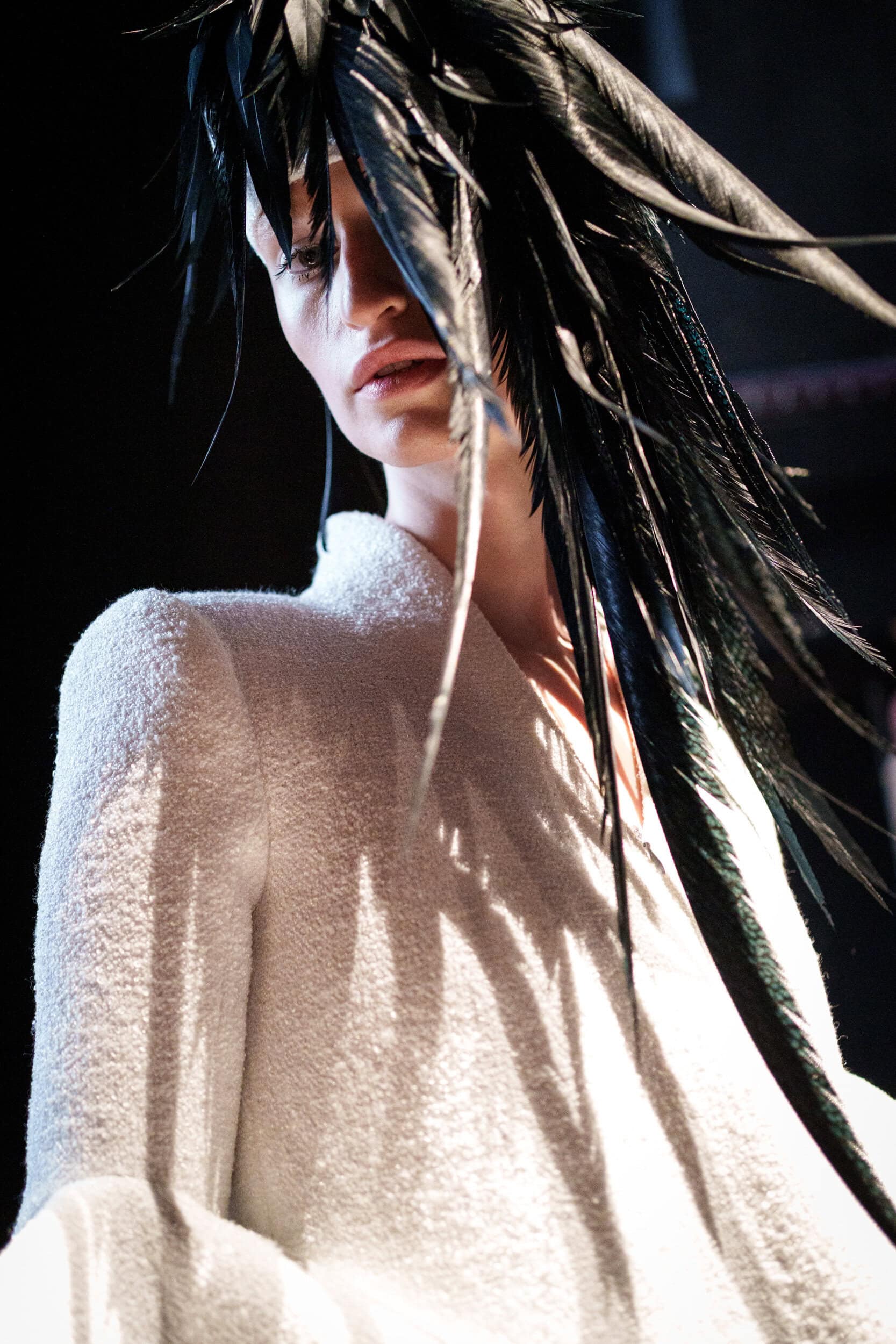 Robert Wun Fall 2025 Couture Fashion Show Backstage