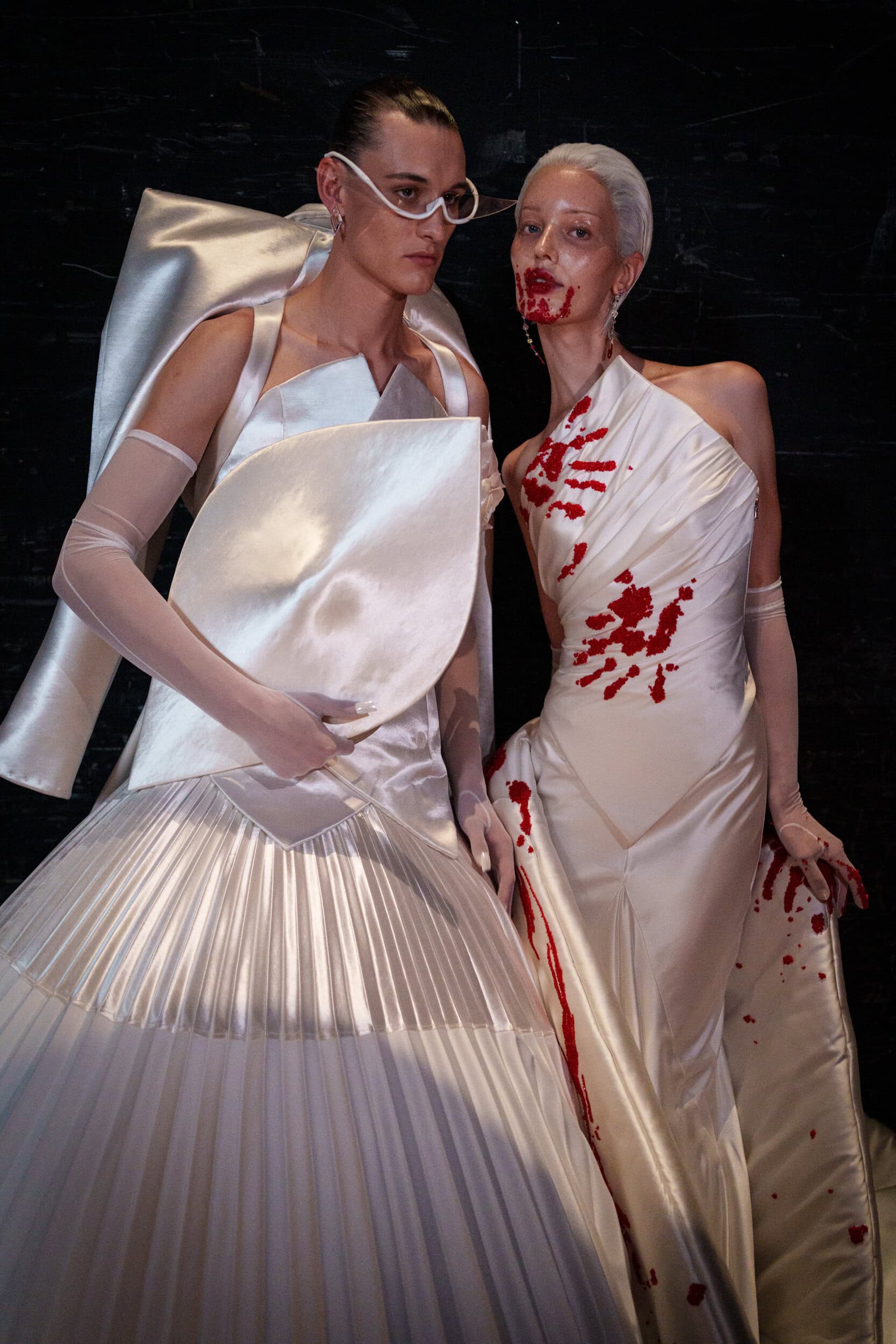 Robert Wun Fall 2025 Couture Fashion Show Backstage