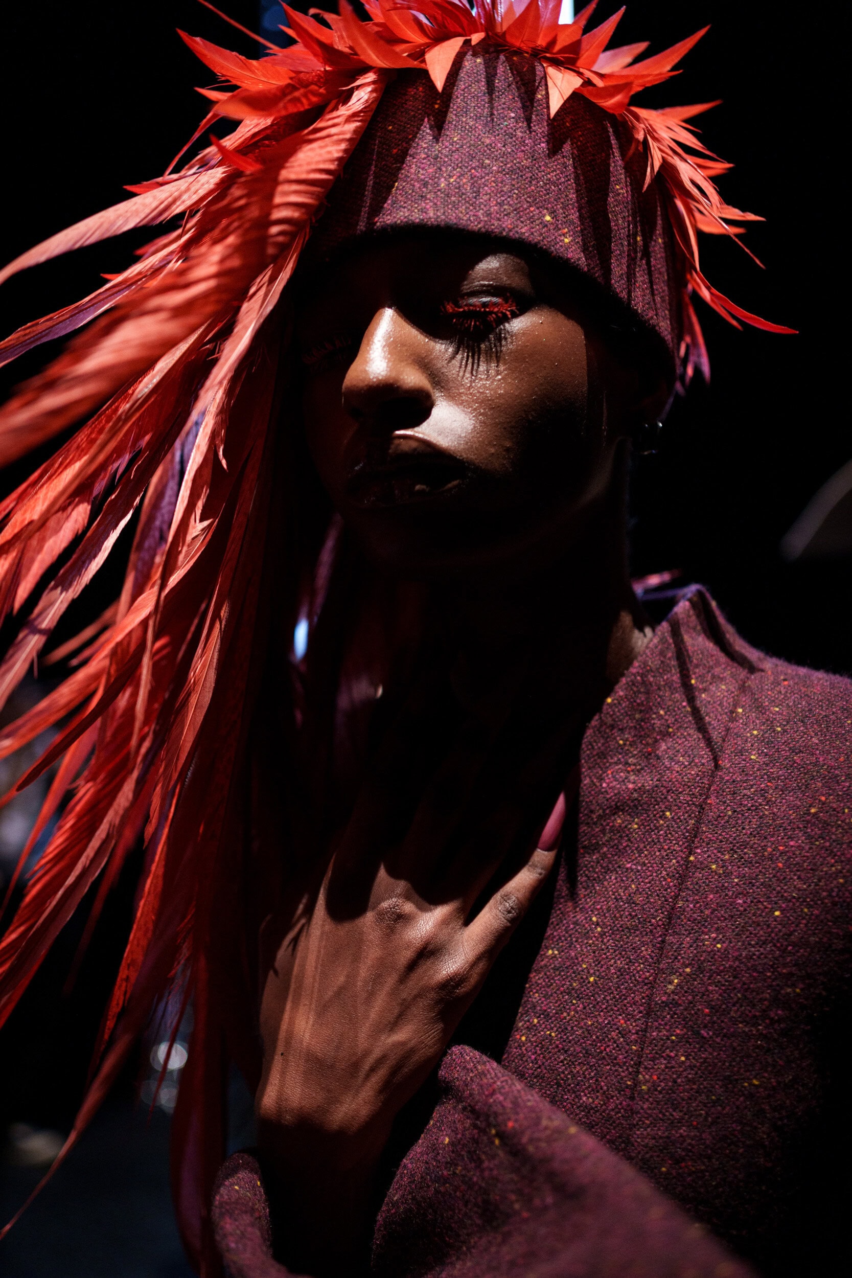 Robert Wun Fall 2025 Couture Fashion Show Backstage
