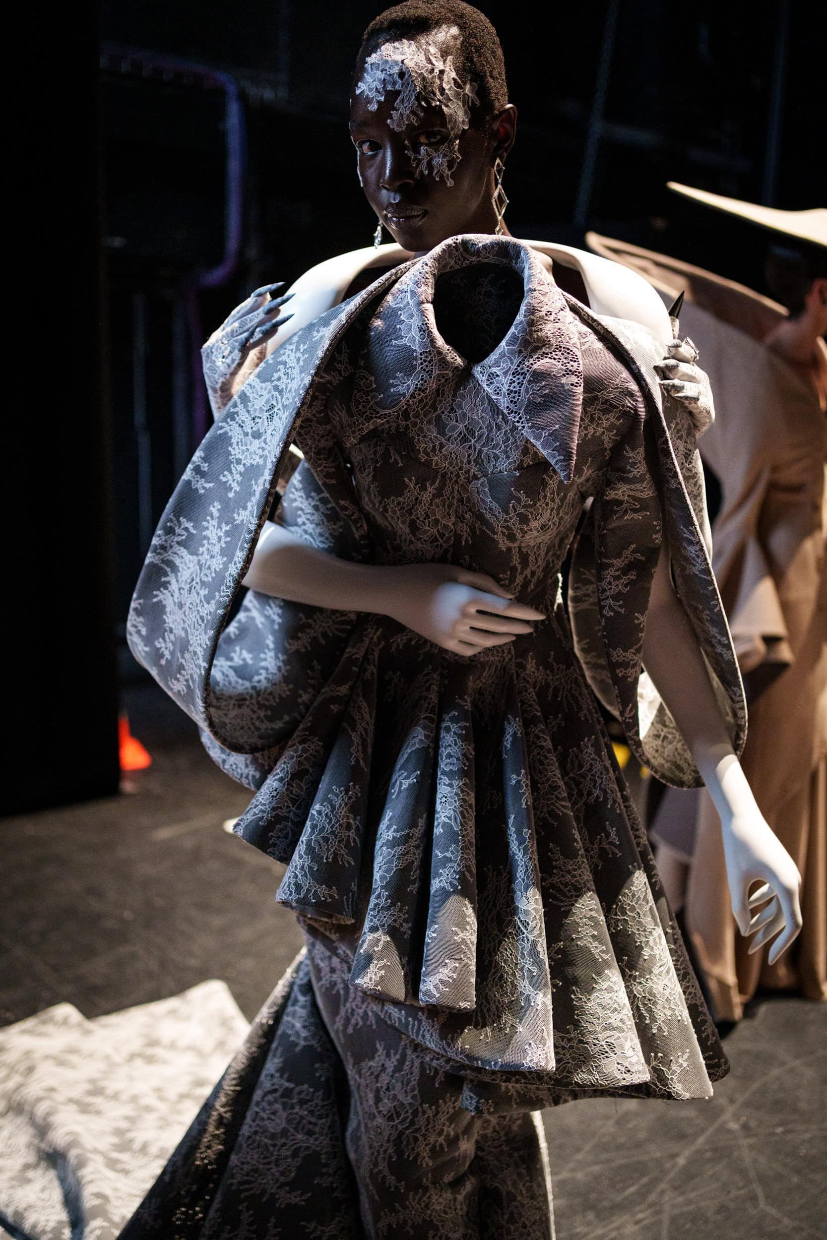 Robert Wun Fall 2025 Couture Fashion Show Backstage