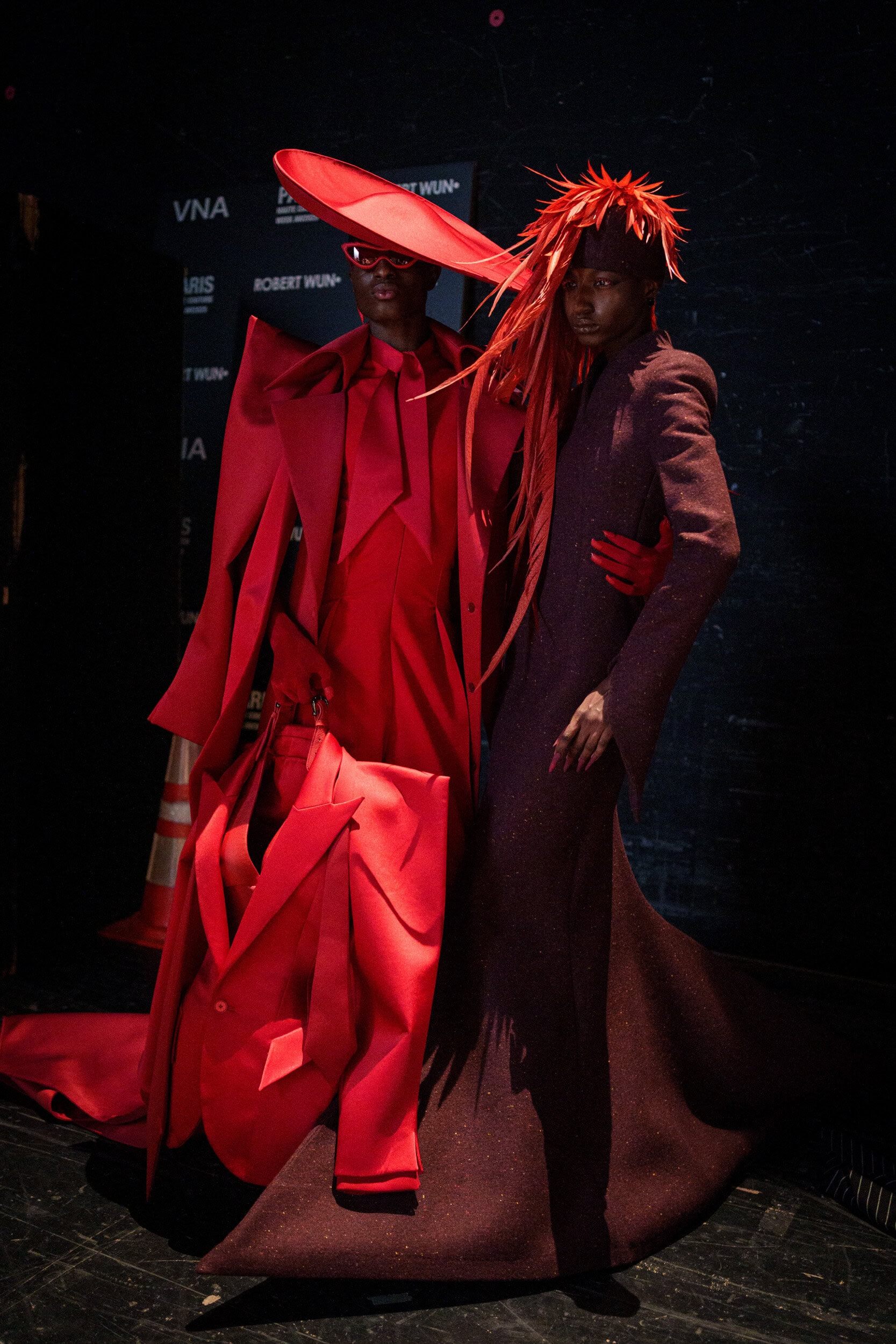 Robert Wun Fall 2025 Couture Fashion Show Backstage