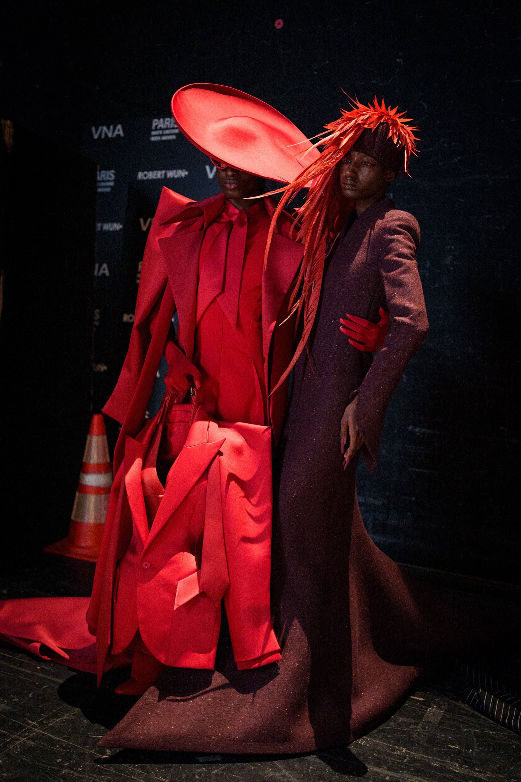 Robert Wun Fall 2025 Couture Fashion Show Backstage