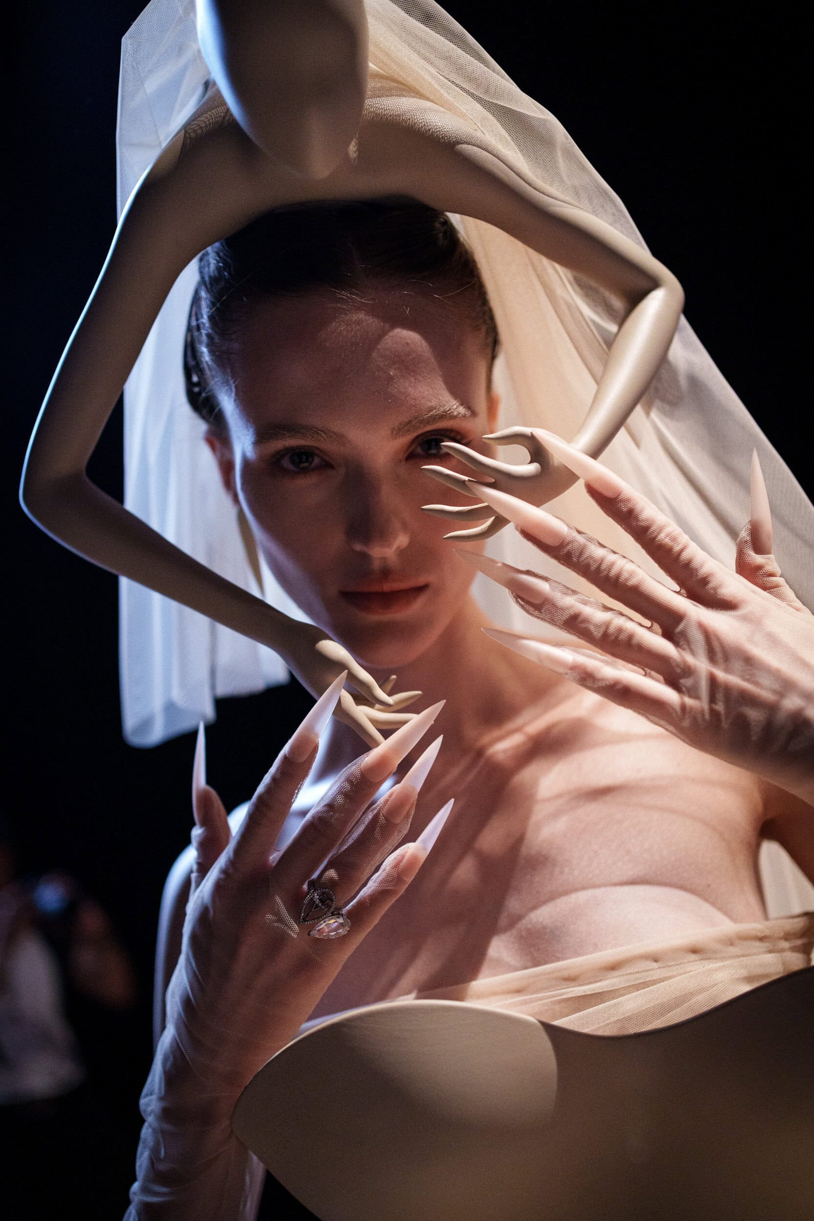 Robert Wun Fall 2025 Couture Fashion Show Backstage