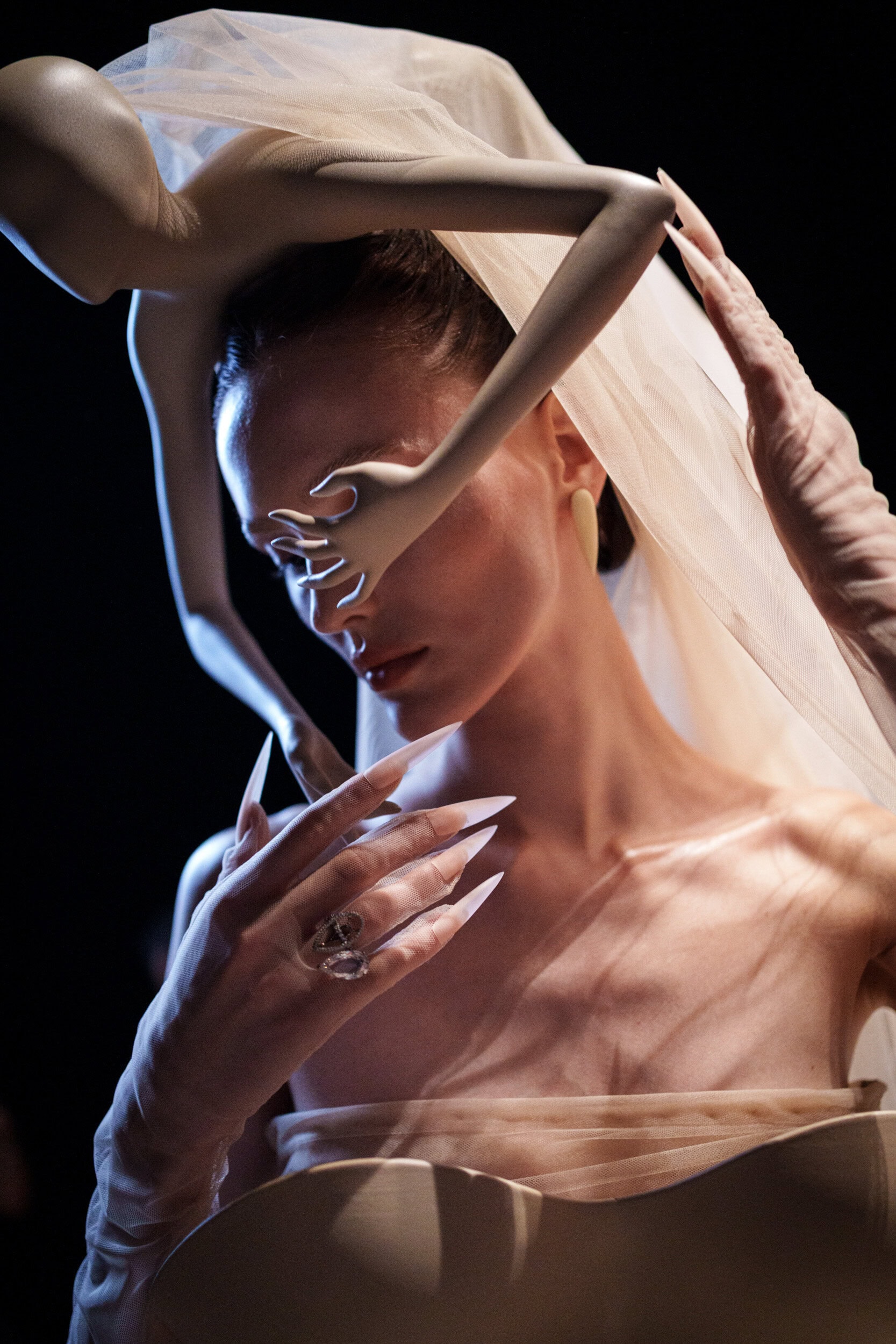 Robert Wun Fall 2025 Couture Fashion Show Backstage