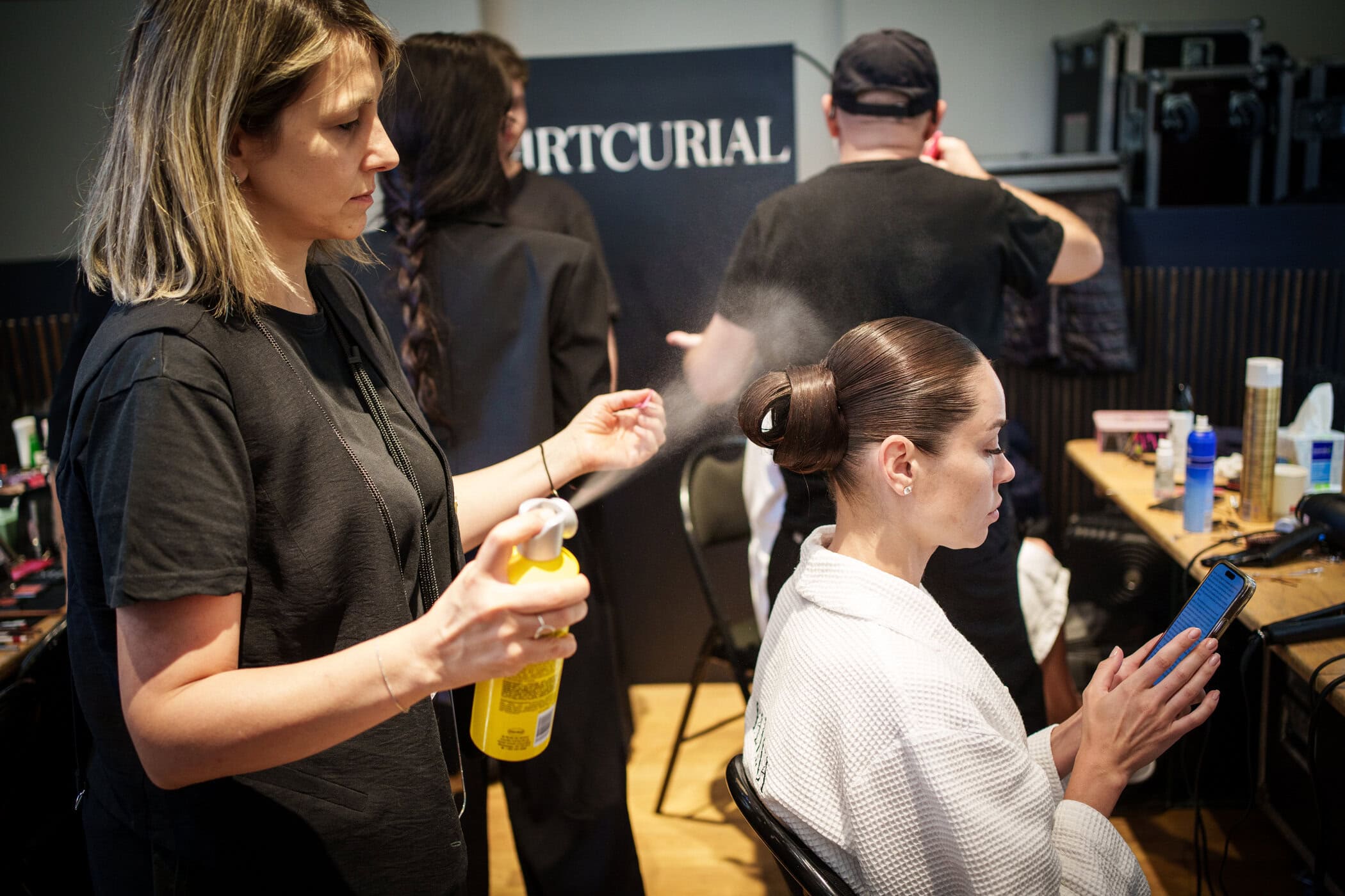 Yanina Couture Fall 2025 Couture Fashion Show Backstage