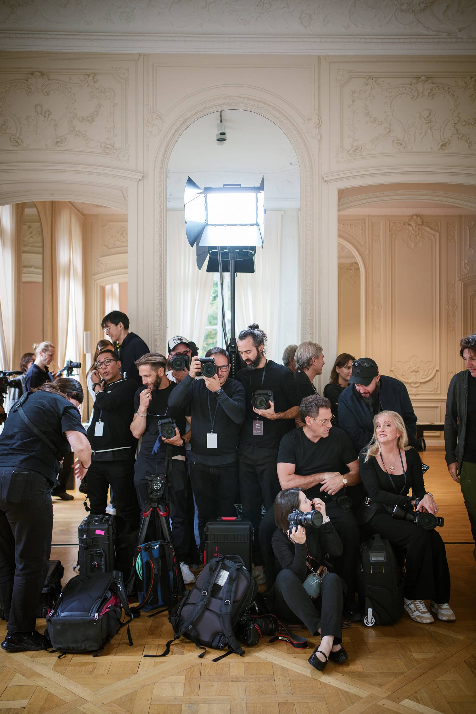 Yanina Couture Fall 2025 Couture Fashion Show Backstage