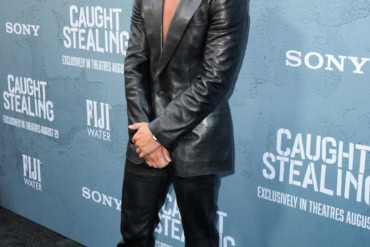 Austin Butler in Givenchy At Premiere Of “Caught Stealing" In NYC