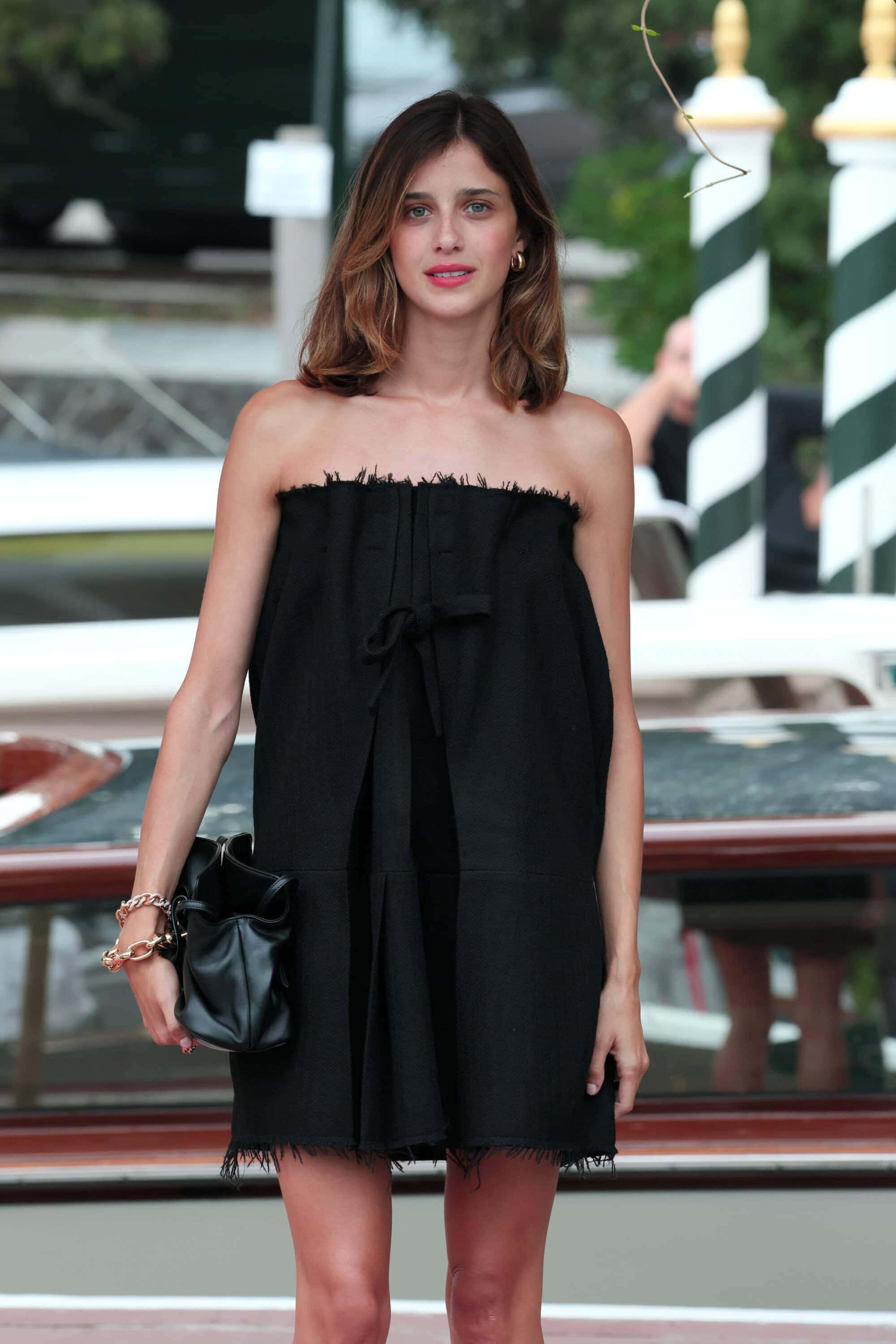 Benedetta Porcaroli in Prada at the 82nd Venice Film Festiva