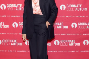 Jasmine Trinca in Prada at the "La Gioia" photocall at 82nd Venice Film Festival