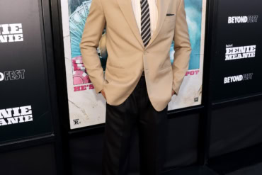Karl Glusman wore Saint Laurent by Anthony Vaccarello for the premiere of “Eenie Meenie”