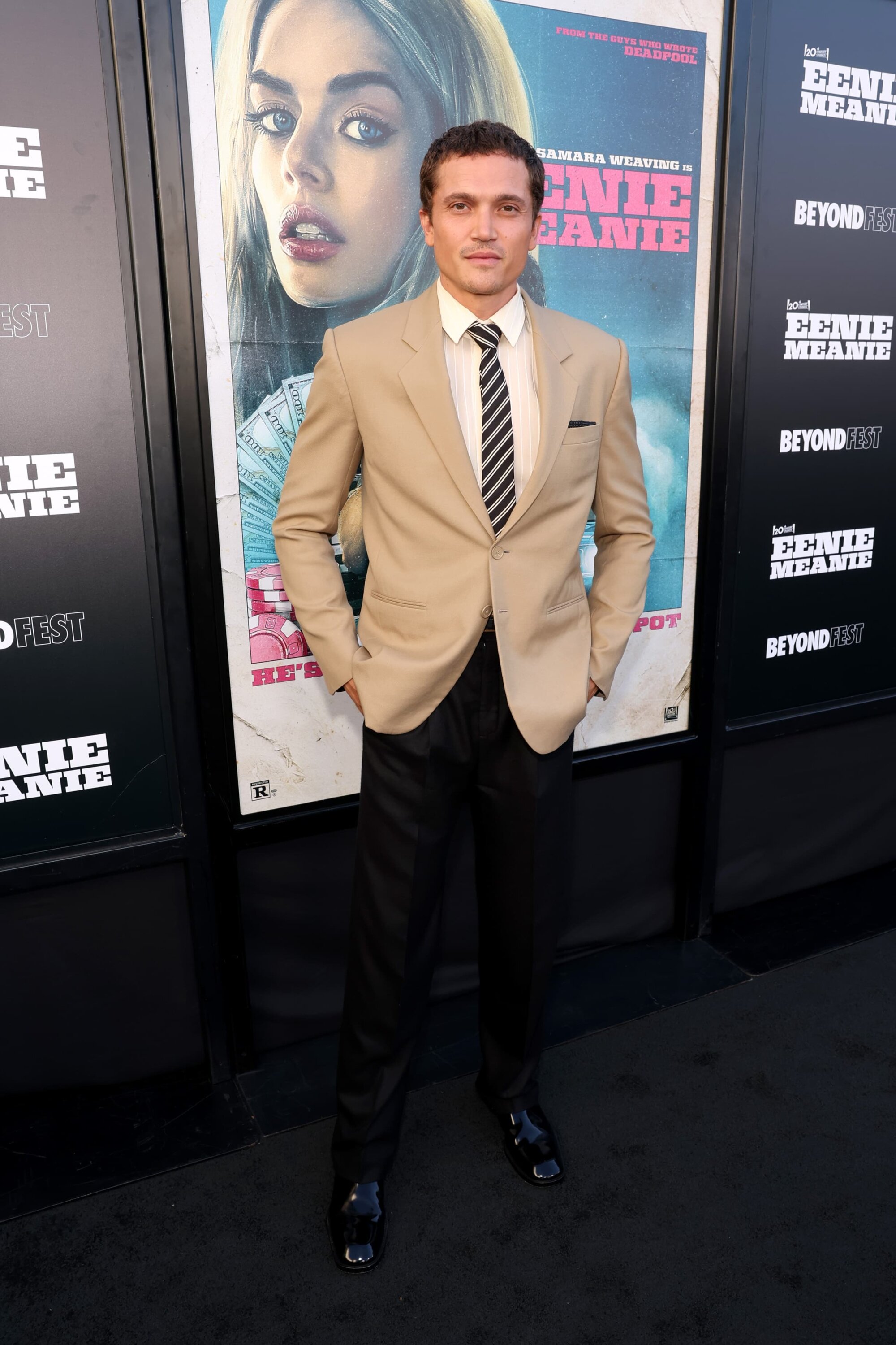Karl Glusman wore Saint Laurent by Anthony Vaccarello for the premiere of “Eenie Meenie”